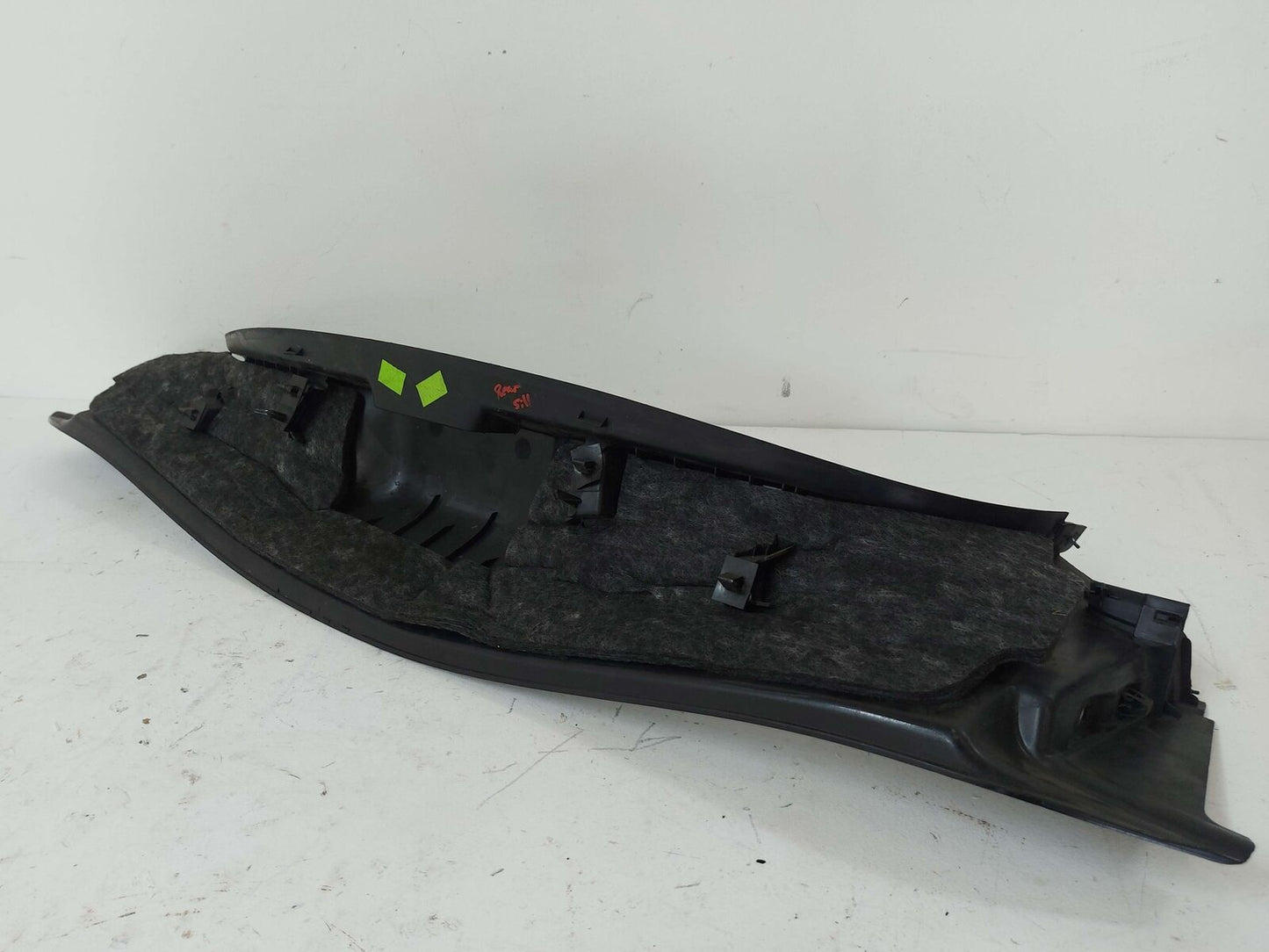 2018 PORSCHE CAYMAN 718 REAR LOWER LID LOCK LATCH COVER TRIM BLACK 981551251