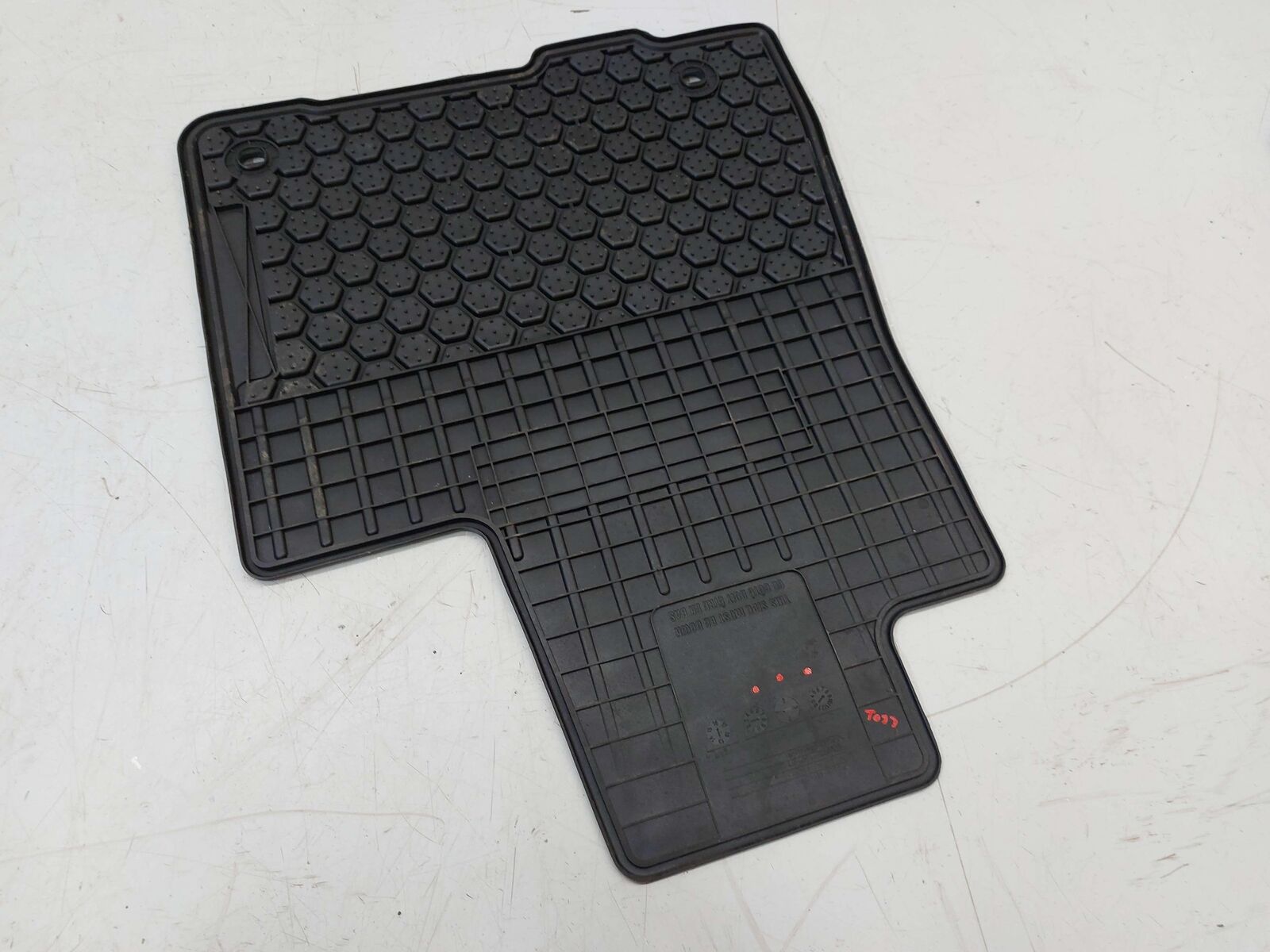 2017 TOYOTA HIGHLANDER FACTORY RUBBER FLOOR MAT MATT SET 3 ROW SEATING