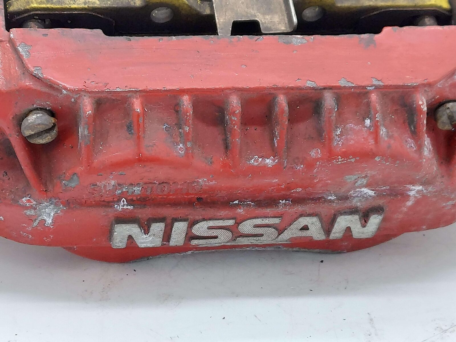 1991 Nissan Skyline R32 HCR32 GTS-T Coupe Front Left Caliper Red *Paint Damage