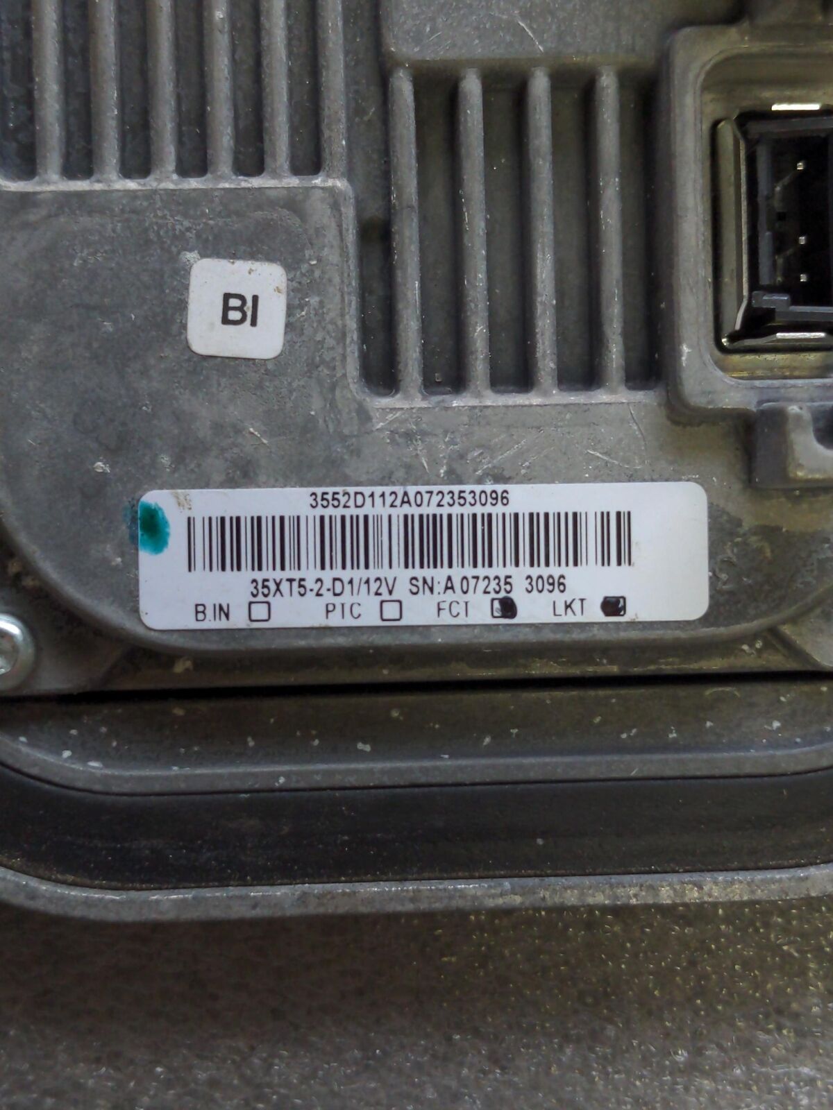 2008 CHEVY CORVETTE 35xt5-2-d1 Ballast