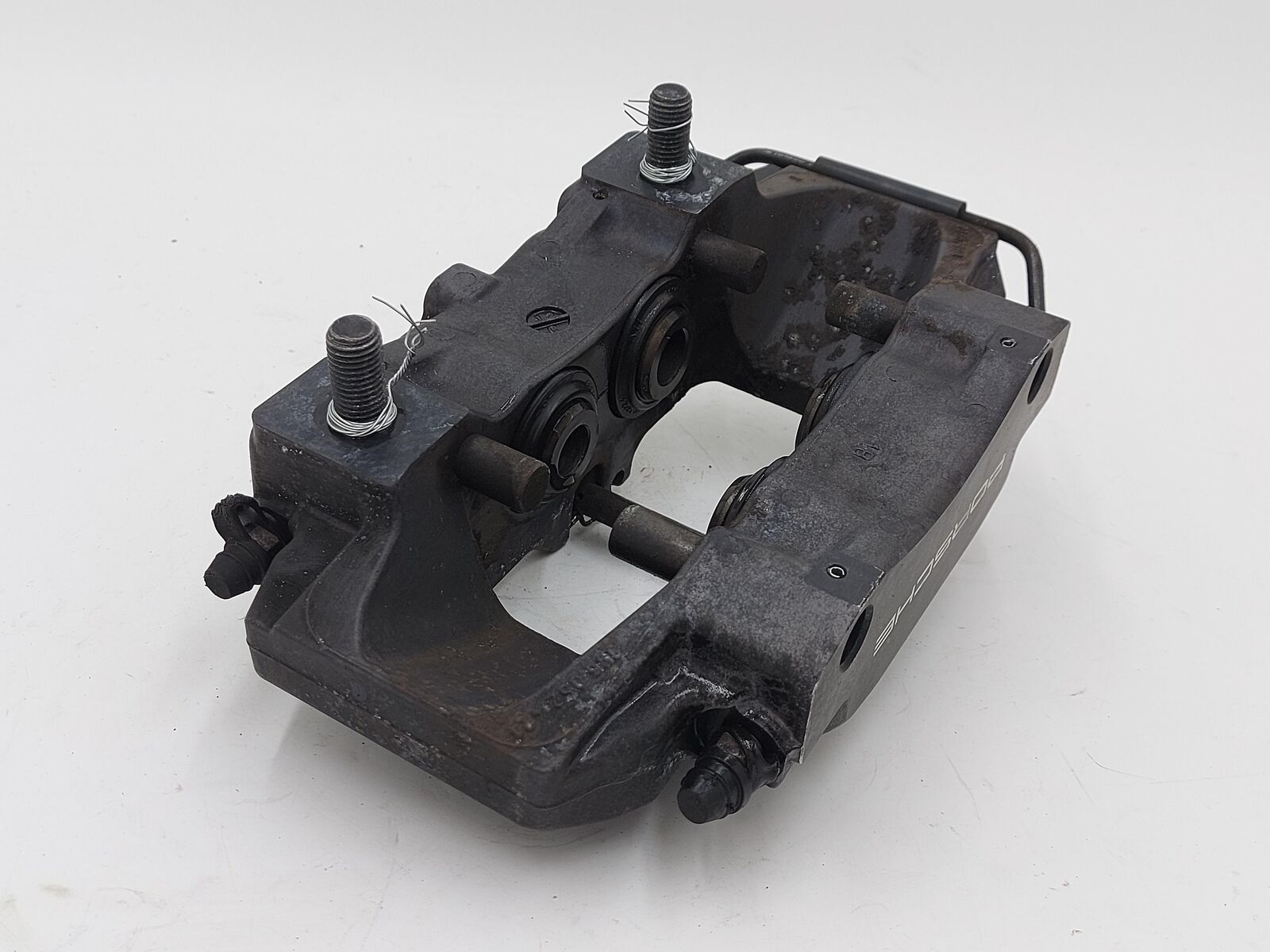 17-19 PORSCHE CAYMAN 718 REAR LEFT BRAKE CALIPER 98635242303