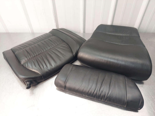 2001 PORSCHE 911 996 CARRERA REAR LEFT SEAT LEATHER BLACK *NOTE