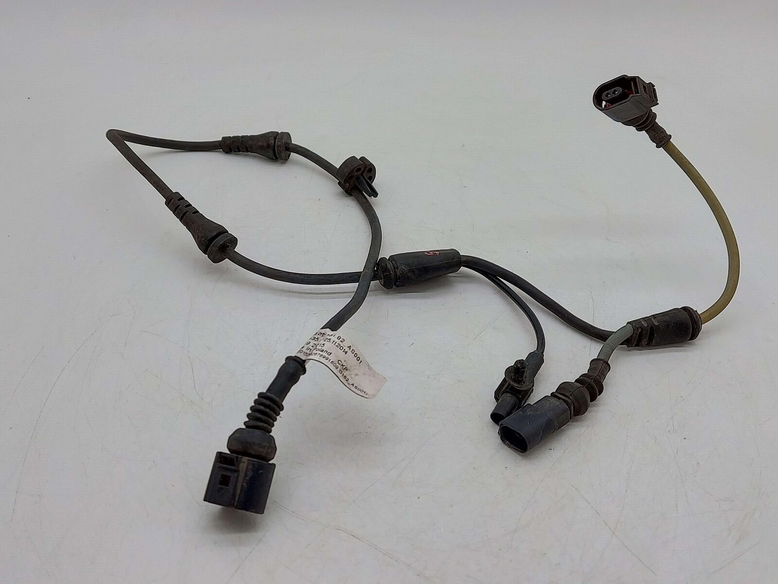 2016 PORSCHE CAYMAN GT4 981 FRONT LEFT WHEEL SPEED SENSOR ABS WIRING HARNESS