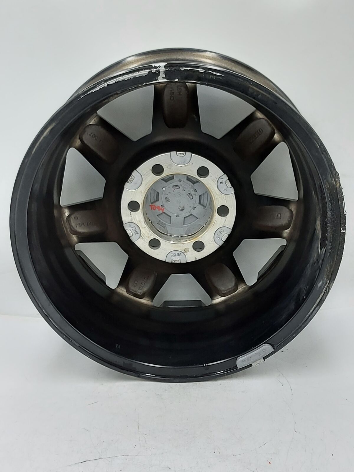 14-22 TOYOTA 4RUNNER ALLOY WHEEL BLACK 7 Spoke With Tpms *road Wear* 17x7-1/2