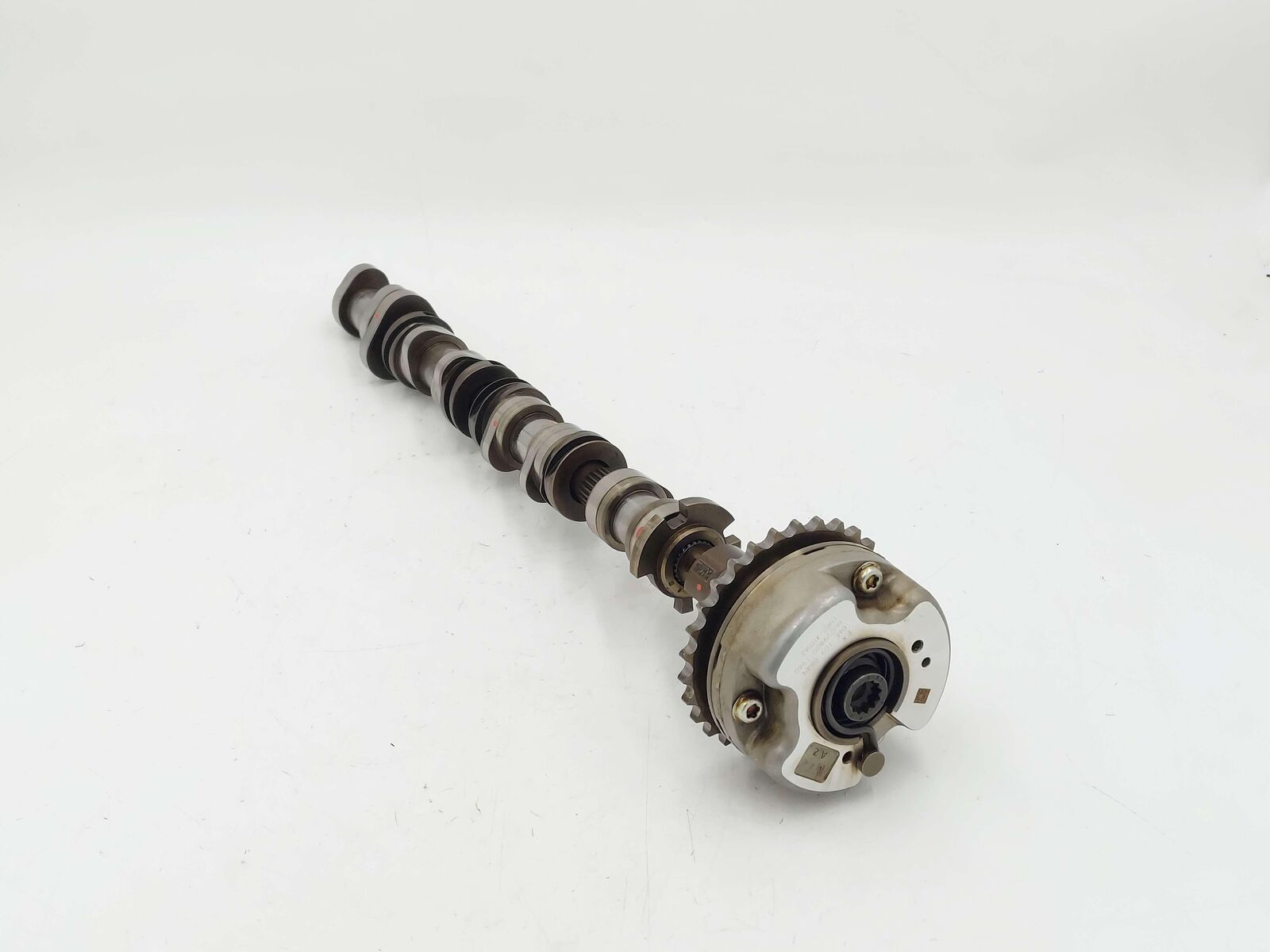 13 AUDI S7 4.0L RIGHT INTAKE CAMSHAFT W/TIMING ADJUSTER GEAR 06E109084N CUE CUEC