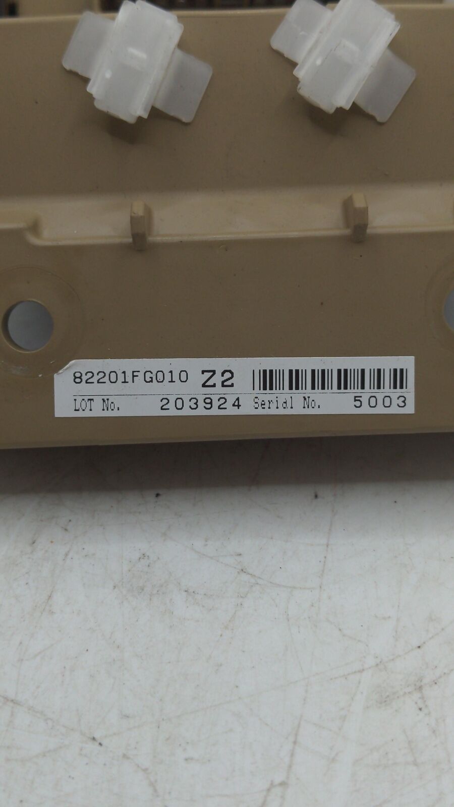 2012 SUBARU IMPREZA Cabin Fuse Box 82201FG010 147K KM'S