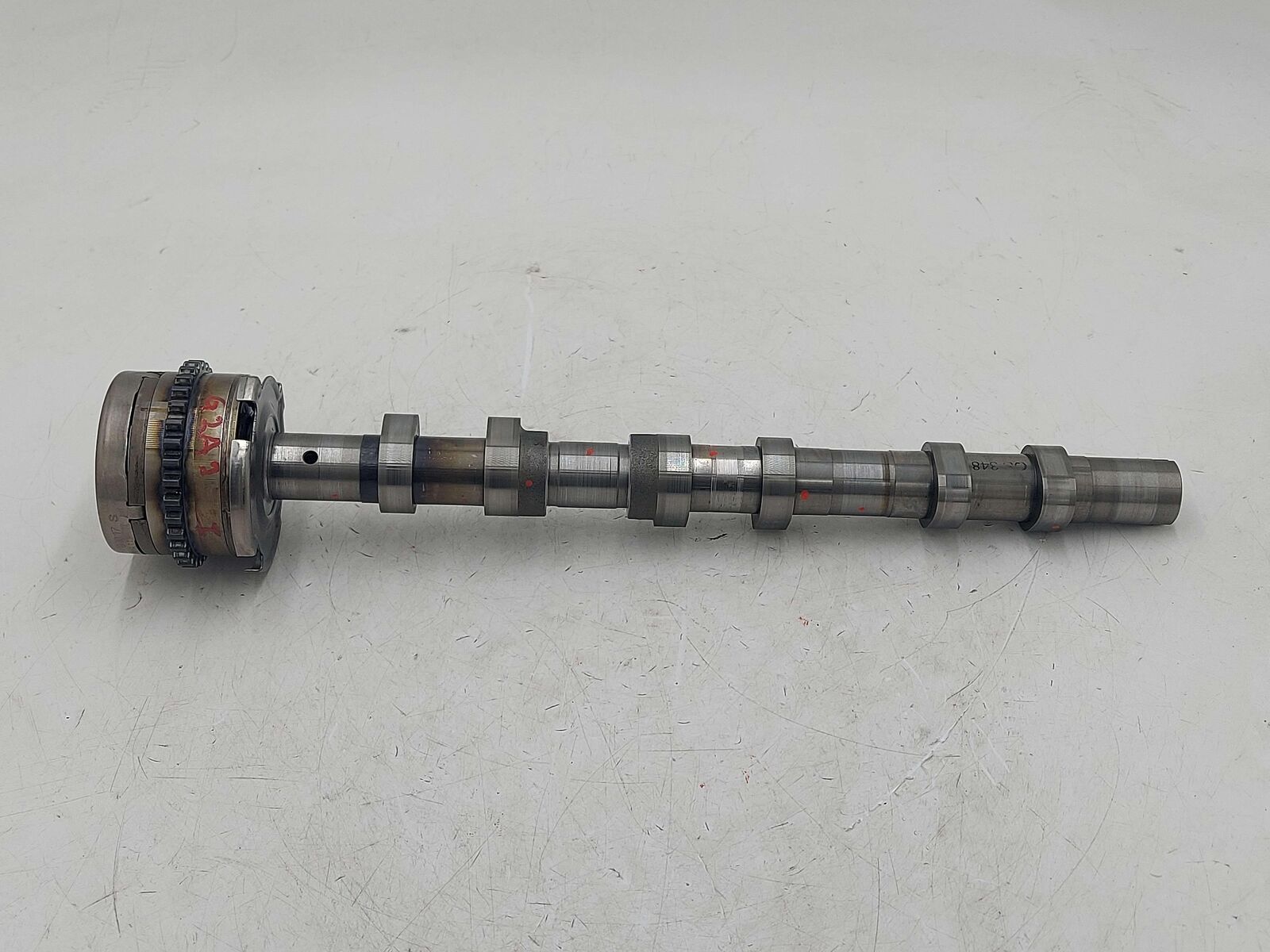 17 MERCEDES C43 W205 3.0L LEFT EXHAUST CAMSHAFT W/ ADJUSTER A2760510139 276.823