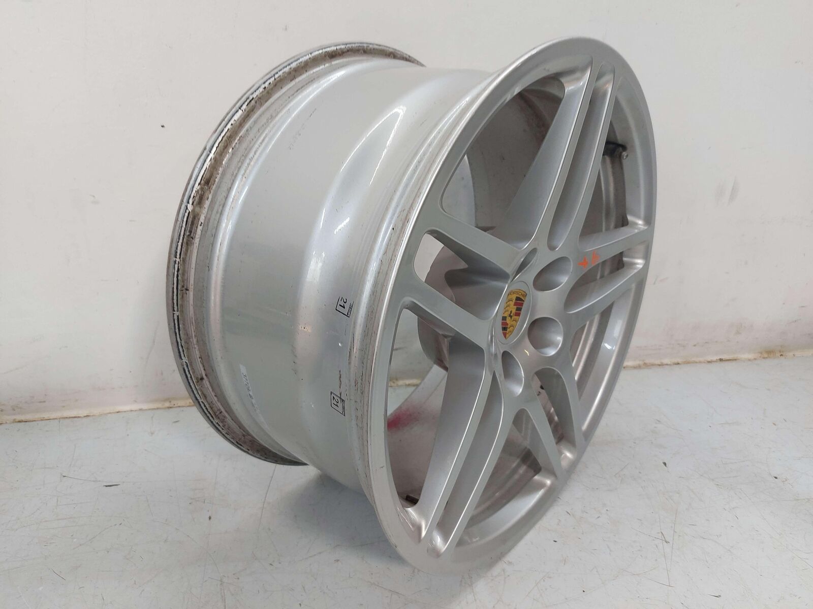 15-21 PORSCHE MACAN 95B S WHEEL RIM 9X18 5 DOUBLE SPOKE ALLOY *NOTE