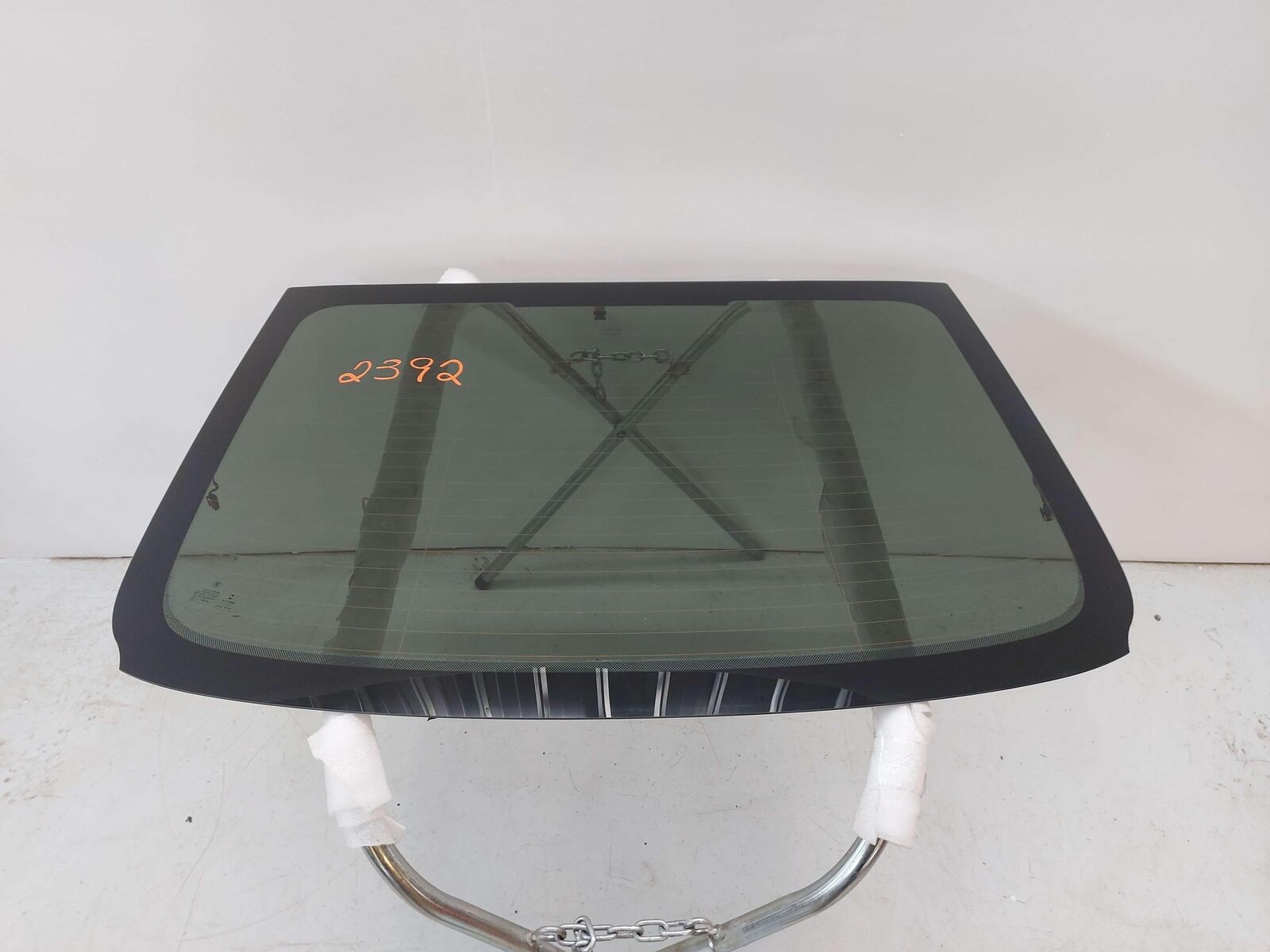 14-16 BMW 435I F32 REAR WINDOW GLASS *AFTERMARKET TINT SCRATCHES* (51317285918)