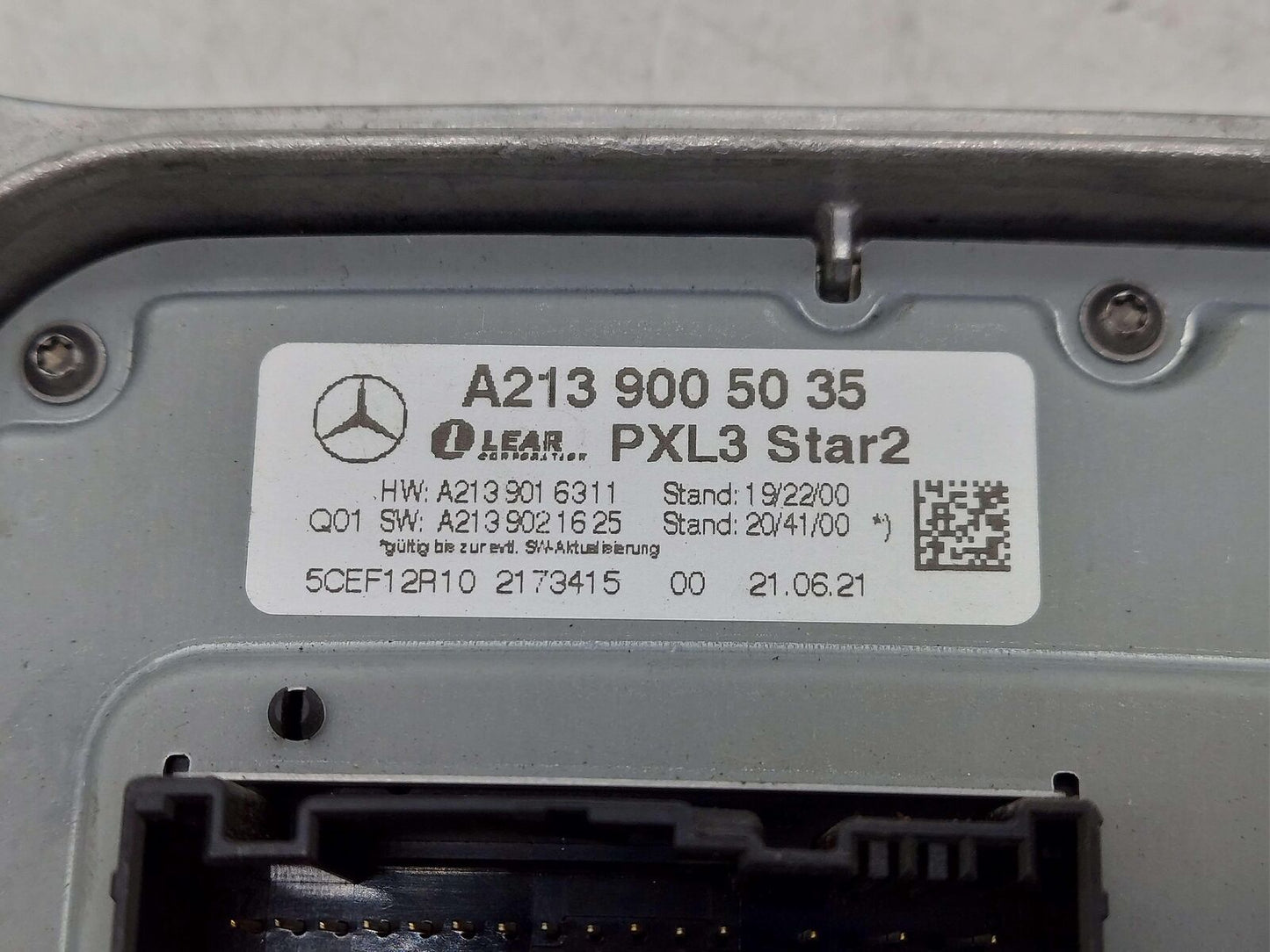 2021 MERCEDES GLS580 HYBRID X167 HEADLAMP LED BALLAST CONTROL MODULE A2139005035