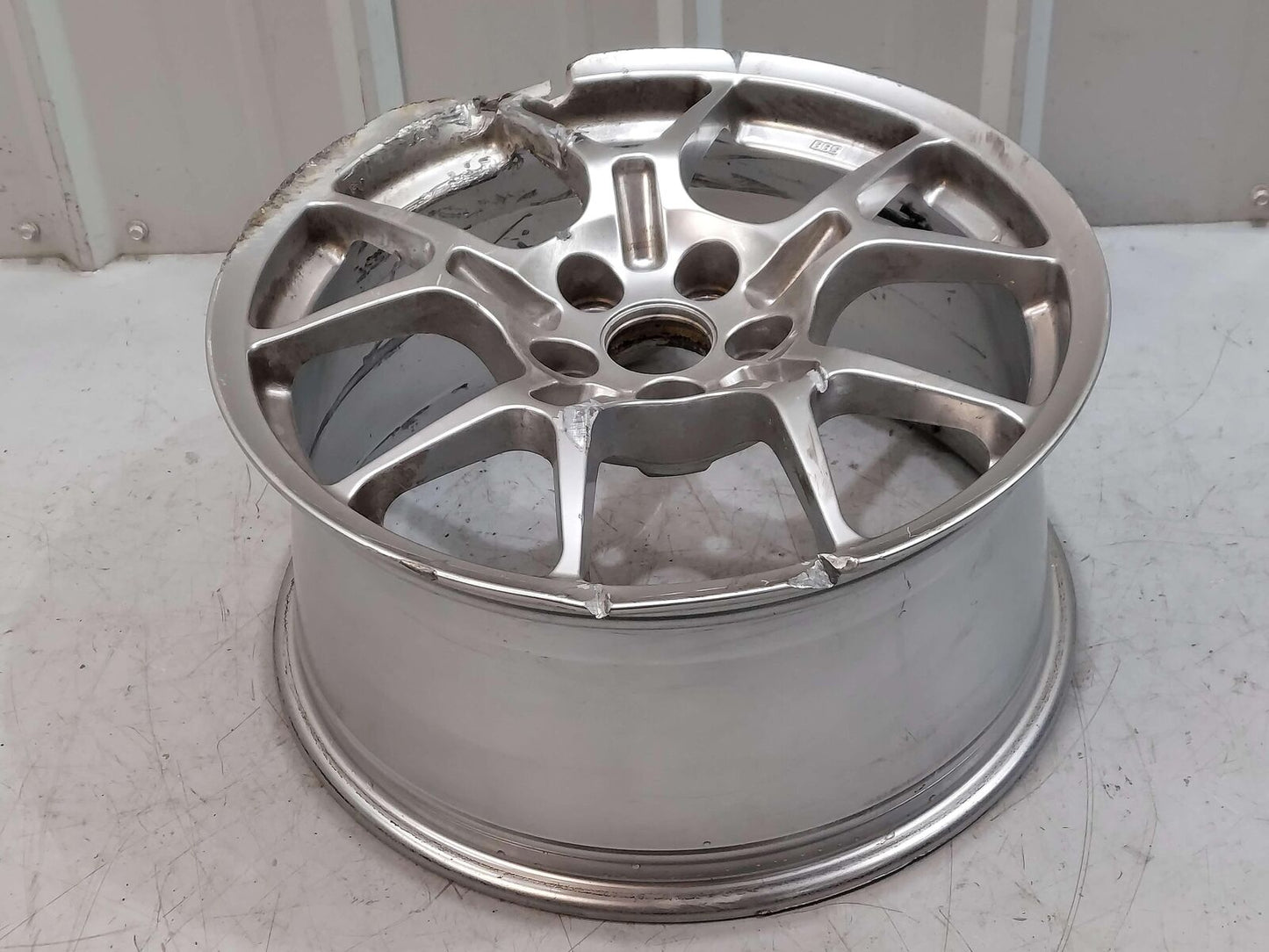 05-06 FORD GT GT40 SUPERCAR FRONT WHEEL 18" BBS *PARTS/ART ONLY 4G7V-1007-CA OEM