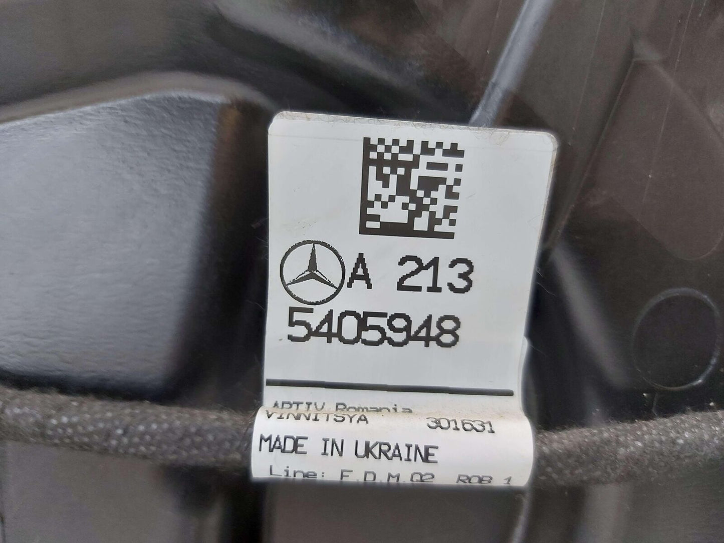 17-22 MERCEDES E63S AMG W213 FRONT RIGHT DOOR SELENITE GREY 992 *NOTE