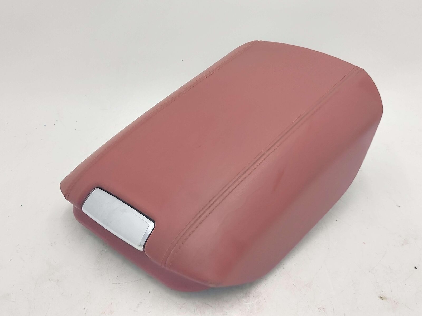 2017 PORSCHE CAYENNE GTS 958 CONSOLE LID ARMREST LEATHER GARNET RED *NOTE