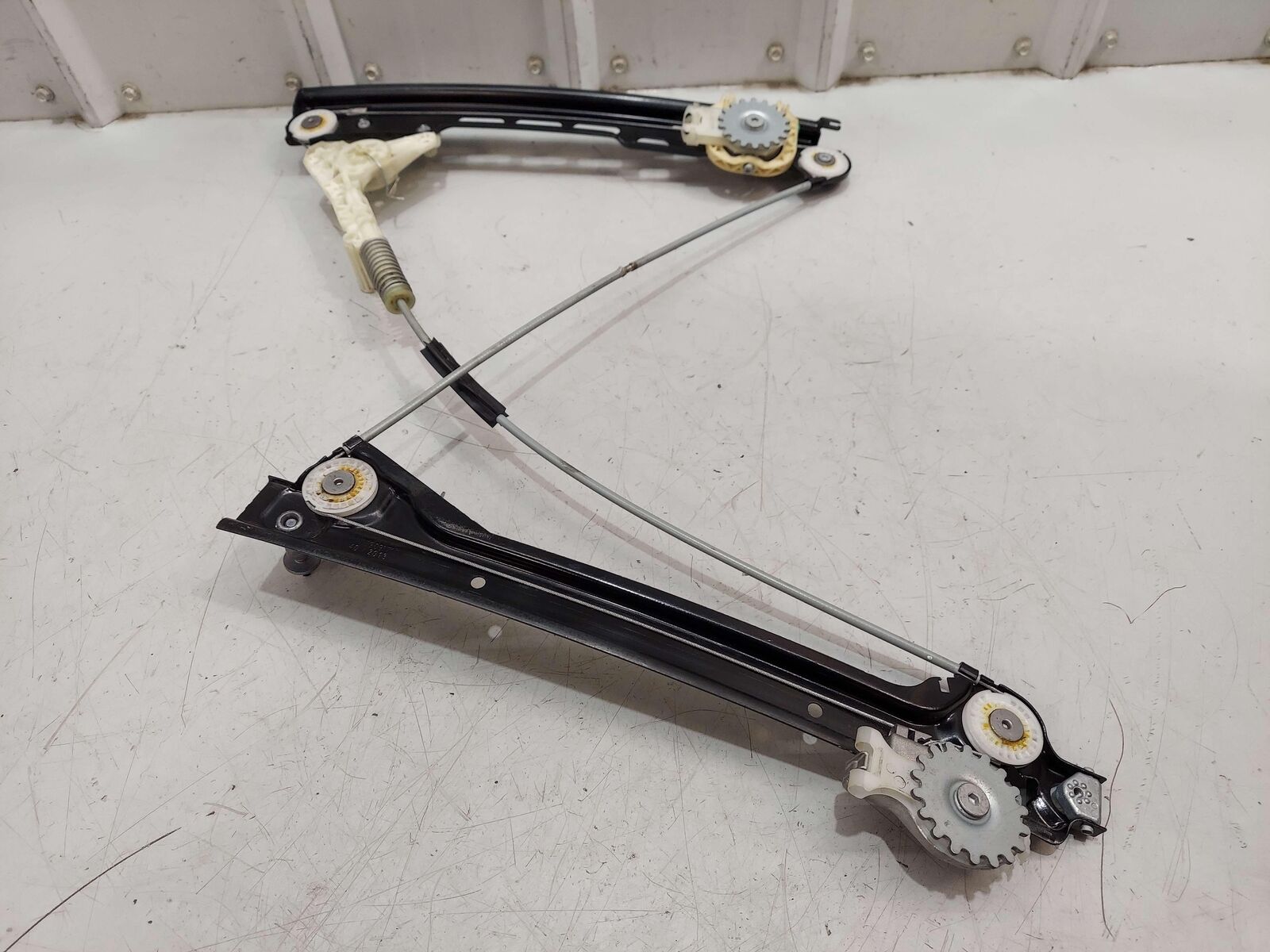 12-16 PORSCHE 911 991 GT3 FRONT LEFT DOOR WINDOW GLASS REGULATOR 99154207501