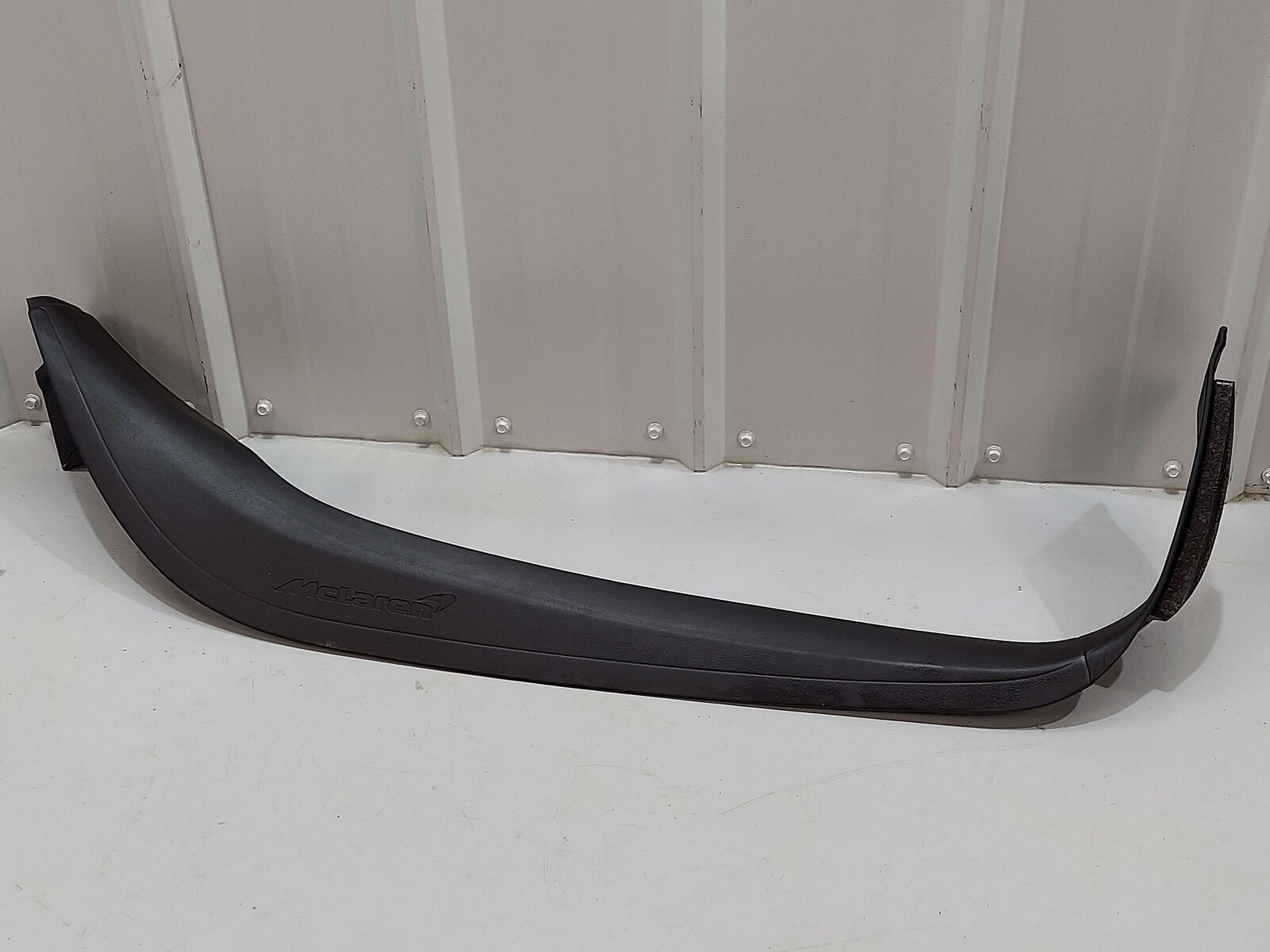 2023 McLaren Artura Scuff Sill Plate RH Right *scuffs* 16NB612CP 16NA651CP