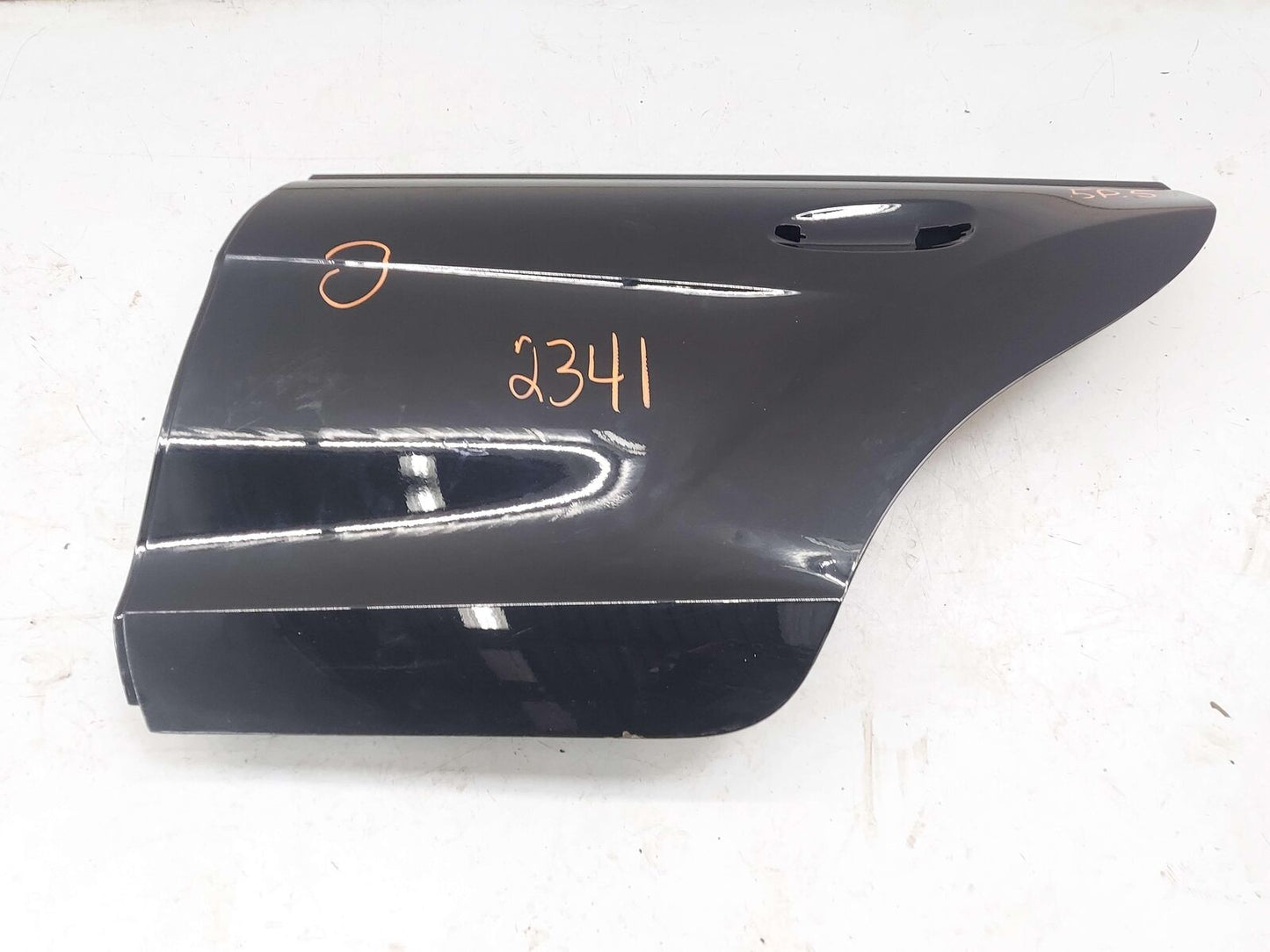 12-18 Mercedes W218 CLS63S AMG REAR LEFT DOOR SHELL OBSIDIAN BLACK