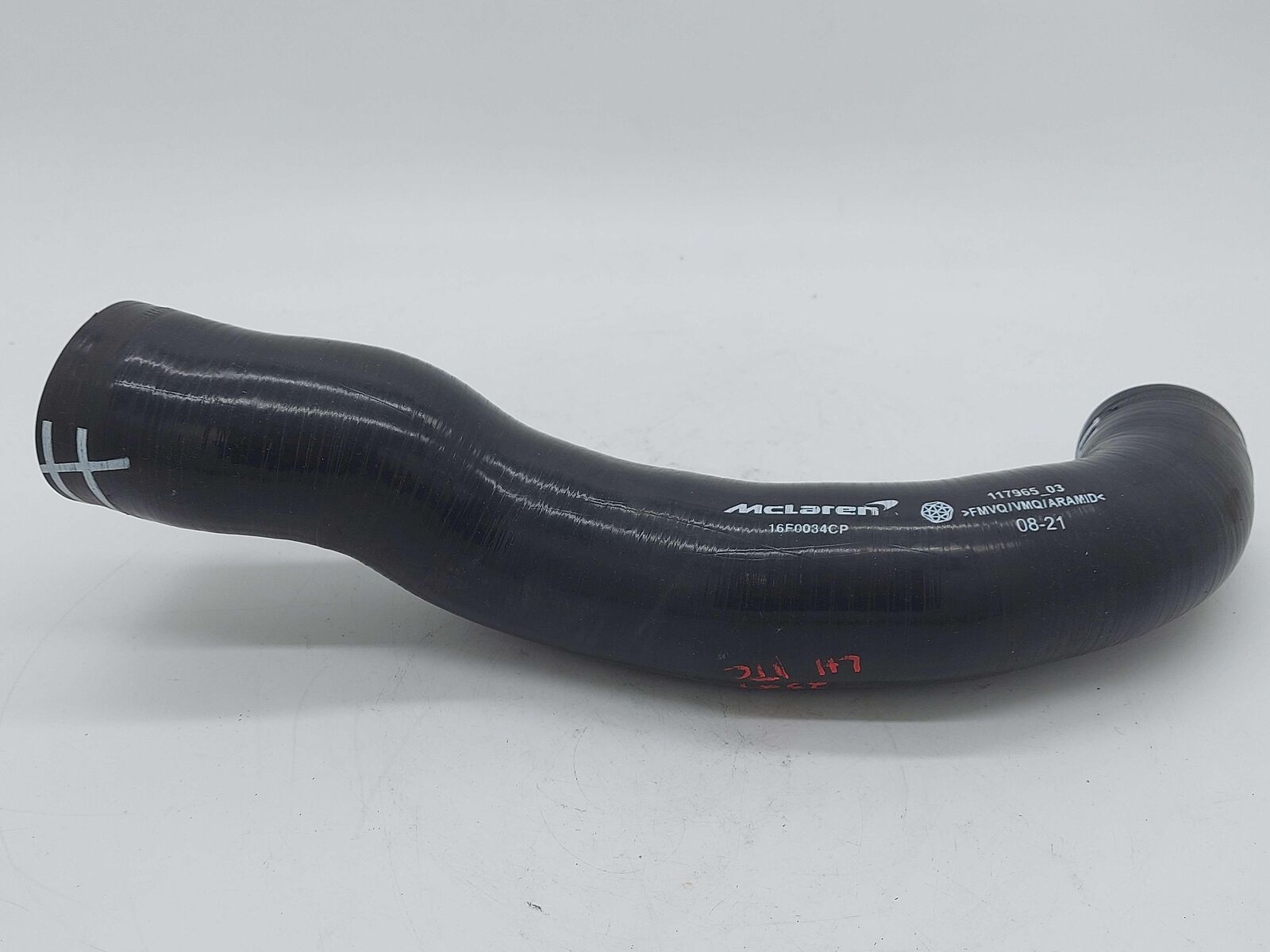 2023 McLaren Artura Hose LH Left Intercooler Hose 16F0034CP