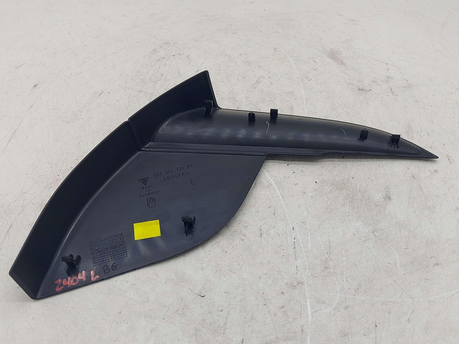 2014 PORSCHE 911 991 GT3 LEFT INTERIOR TRIM PANEL DOOR COVER 99155572101