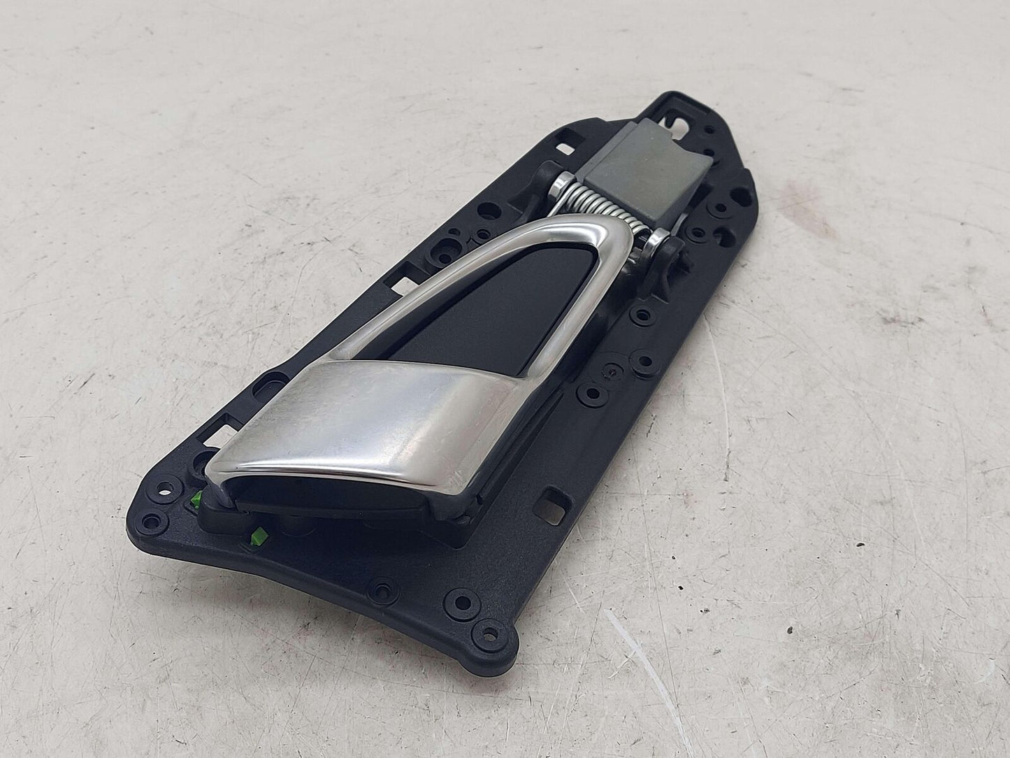 14 PORSCHE 911 991 GT3 RIGHT INSIDE DOOR HANDLE INTERIOR RELEASE SILVER