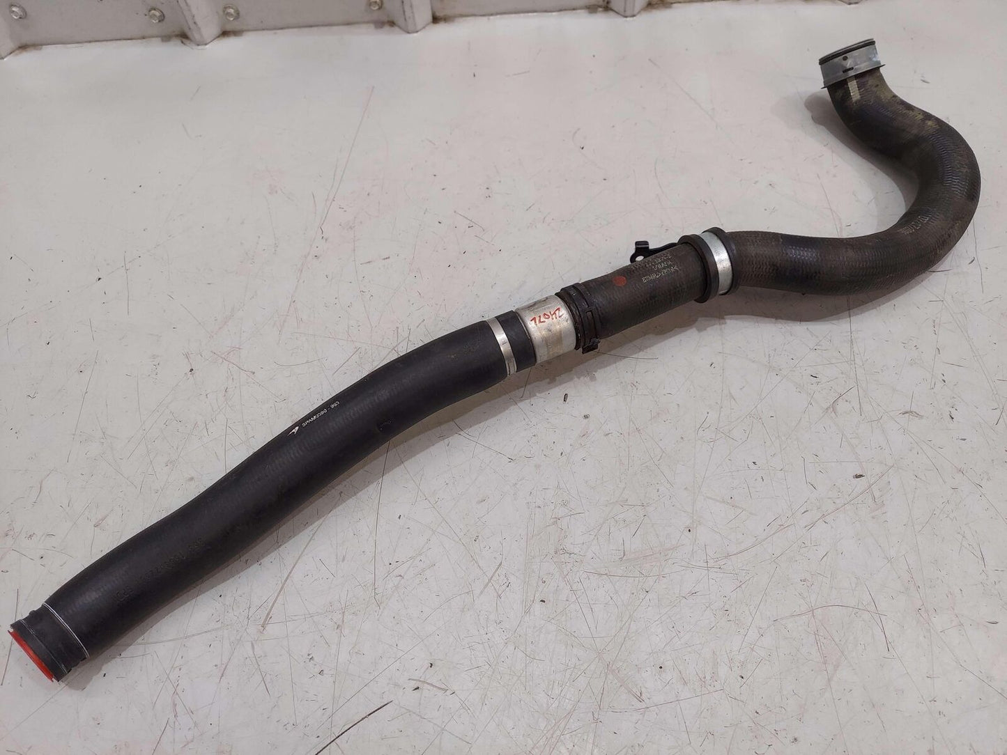 2017 MCLAREN 570S LEFT RADIATOR HOSE PIPE W/ SENSOR 13L0243CP