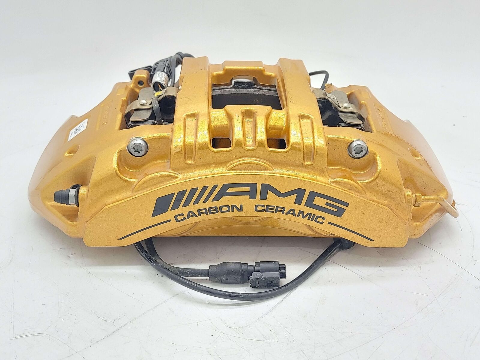 2022 MERCEDES AMG SL63 R232 FRONT LEFT BRAKE CALIPER BRONZE CARBON CERAMIC