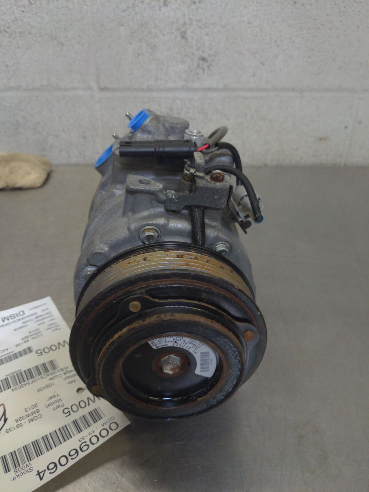 FITS 12 13 14 15 BMW 328 SERIES Ac Air Compressor Sdn 9452 9216466-03 105k KM's