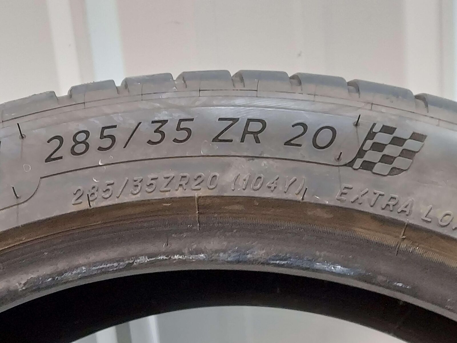 SINGLE MICHELIN PILOT SPORT 4S 285/35ZR20 DATE:3620 6/32 2021 FERRARI ROMA F169