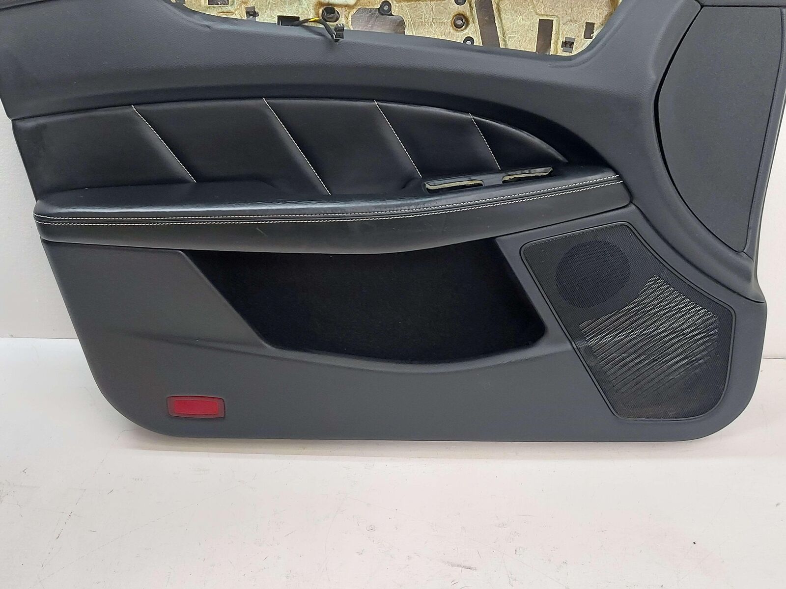 12-18 Mercedes W218 CLS63S AMG FRONT LEFT DOOR TRIM PANEL BLACK NAPPA LEATHER