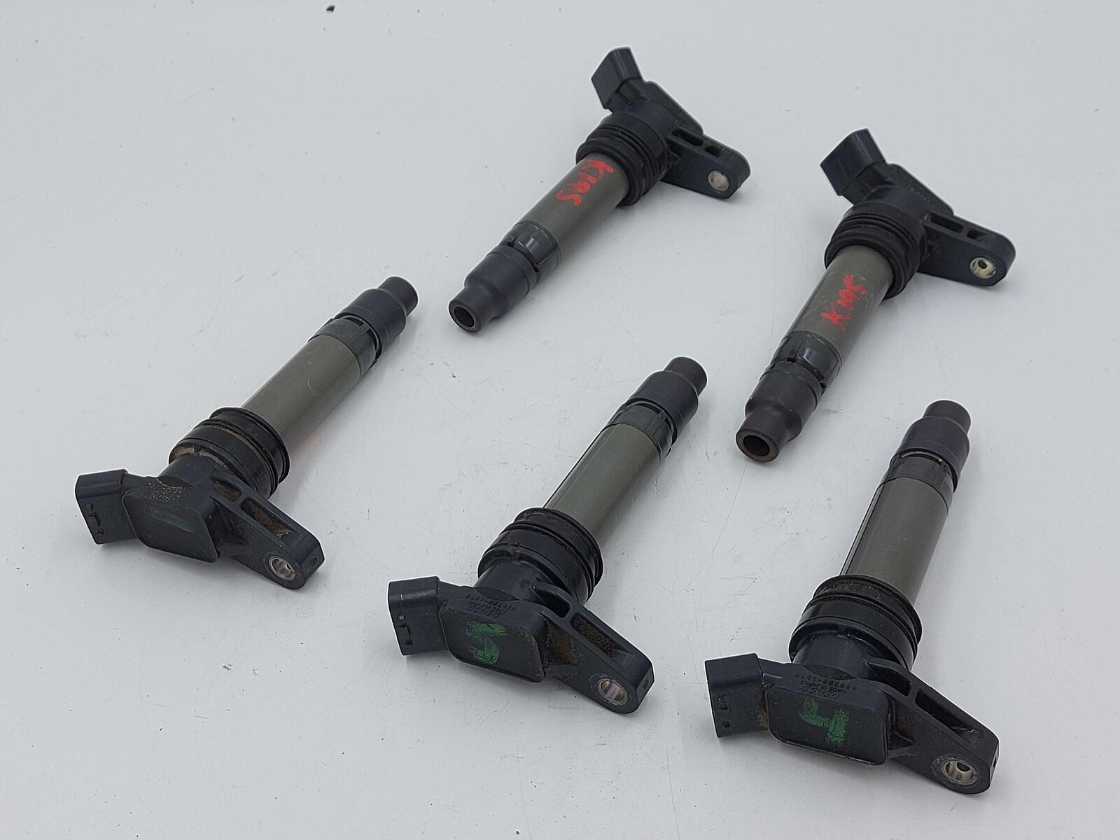 09-13 VOLVO XC60 3.0L TURBO SET OF 5 IGNITION COIL 6G9N-12A366 099700-1070