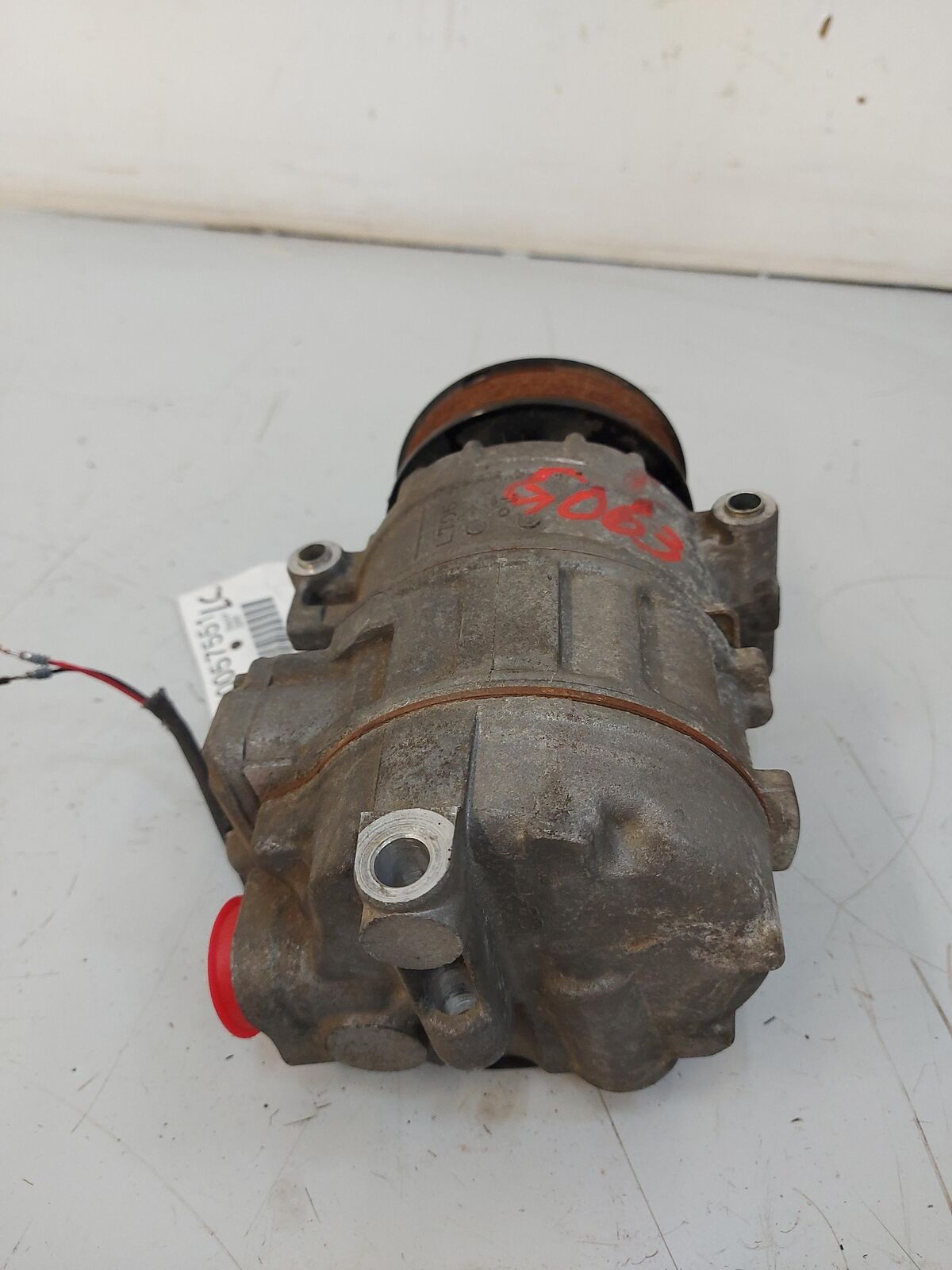 05-17 VW TOUAREG A/c AC Air Compressor *missing Plug* 7l6820803d 72K Km's