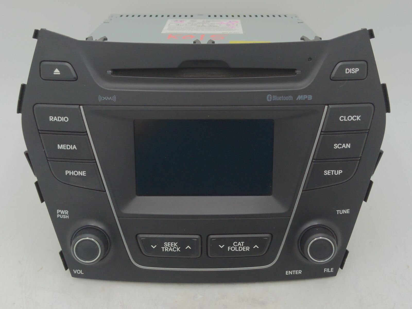 13-16 HYUNDAI SANTA FE Radio Receiver Touch Screen 96180-4z0014X