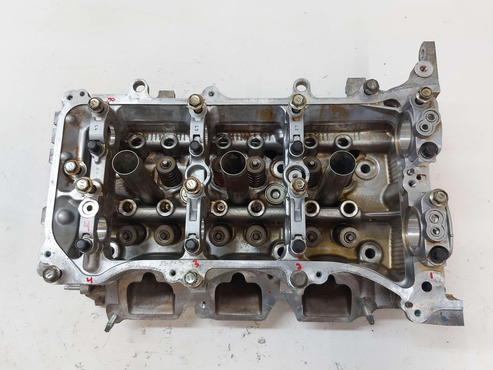 12-23 TOYOTA 4RUNNER LEFT ENGINE MOTOR CYLINDER HEAD 4.0L 1GRFE