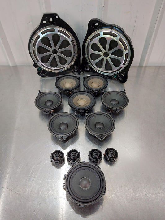 2015 MERCEDES C63 w205 Speaker Burmester Speaker Set A2058201202 A2058200402