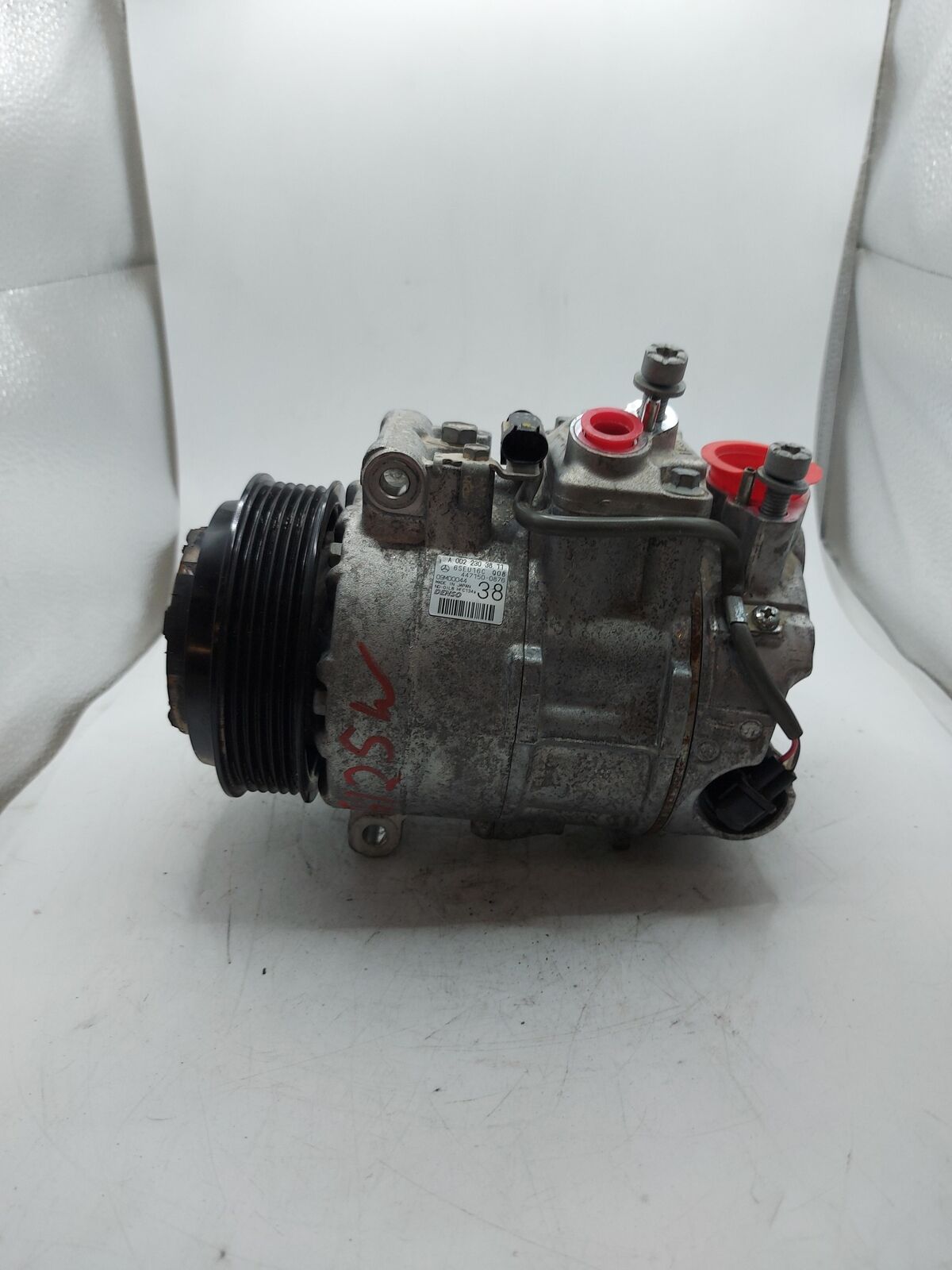 10 11 MERCEDES E550 AC A/c Air Compressor SB2-447924