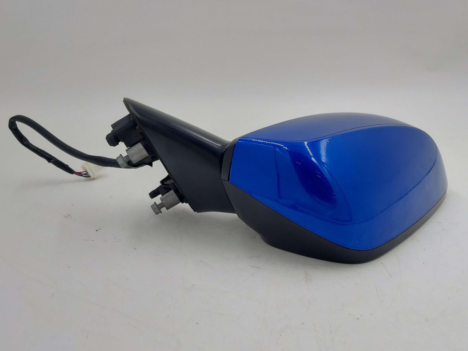 16-21 SUBARU WRX RIGHT DOOR MIRROR HEATED RALLY BLUE K7X *SCRATCHES*