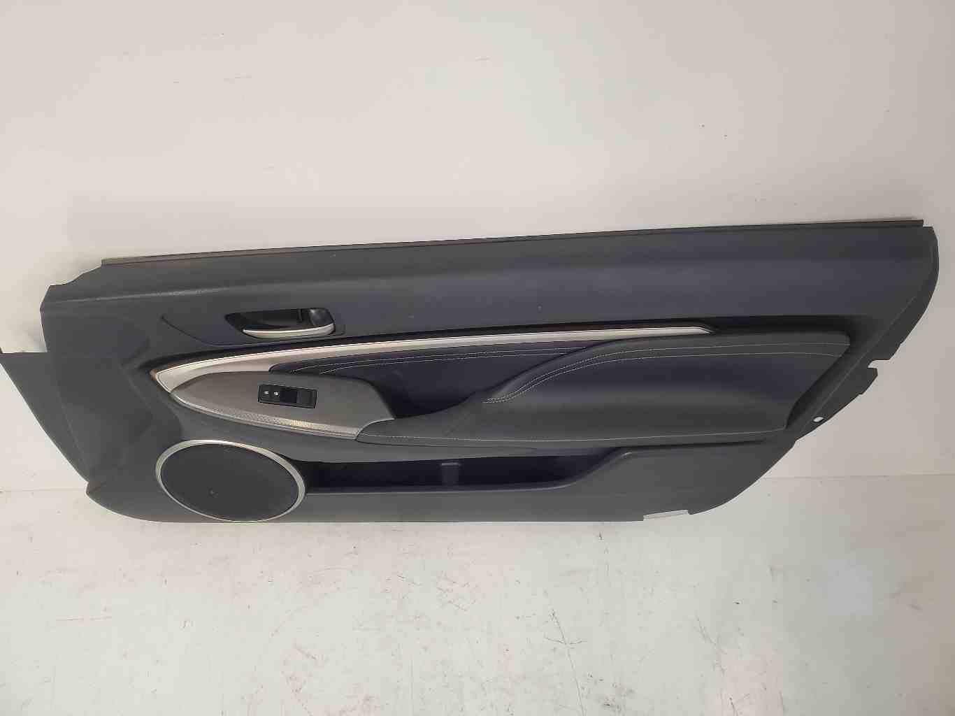 15-17 LEXUS RC350 FRONT RH RIGHT DOOR TRIM PANEL BLACK