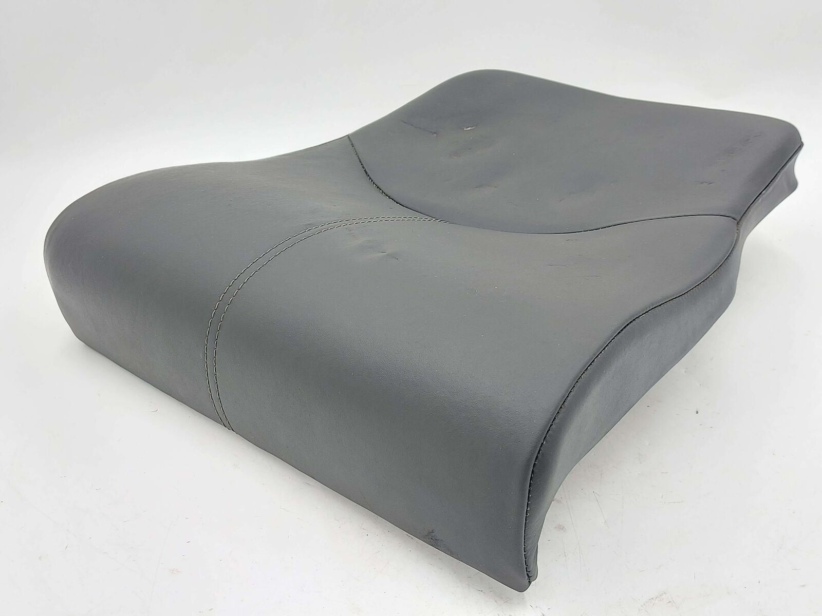 05-12 Porsche 911 997 Carrera S REAR LEFT SEAT LOWER BLACK LEATHER CONVERTIBLE