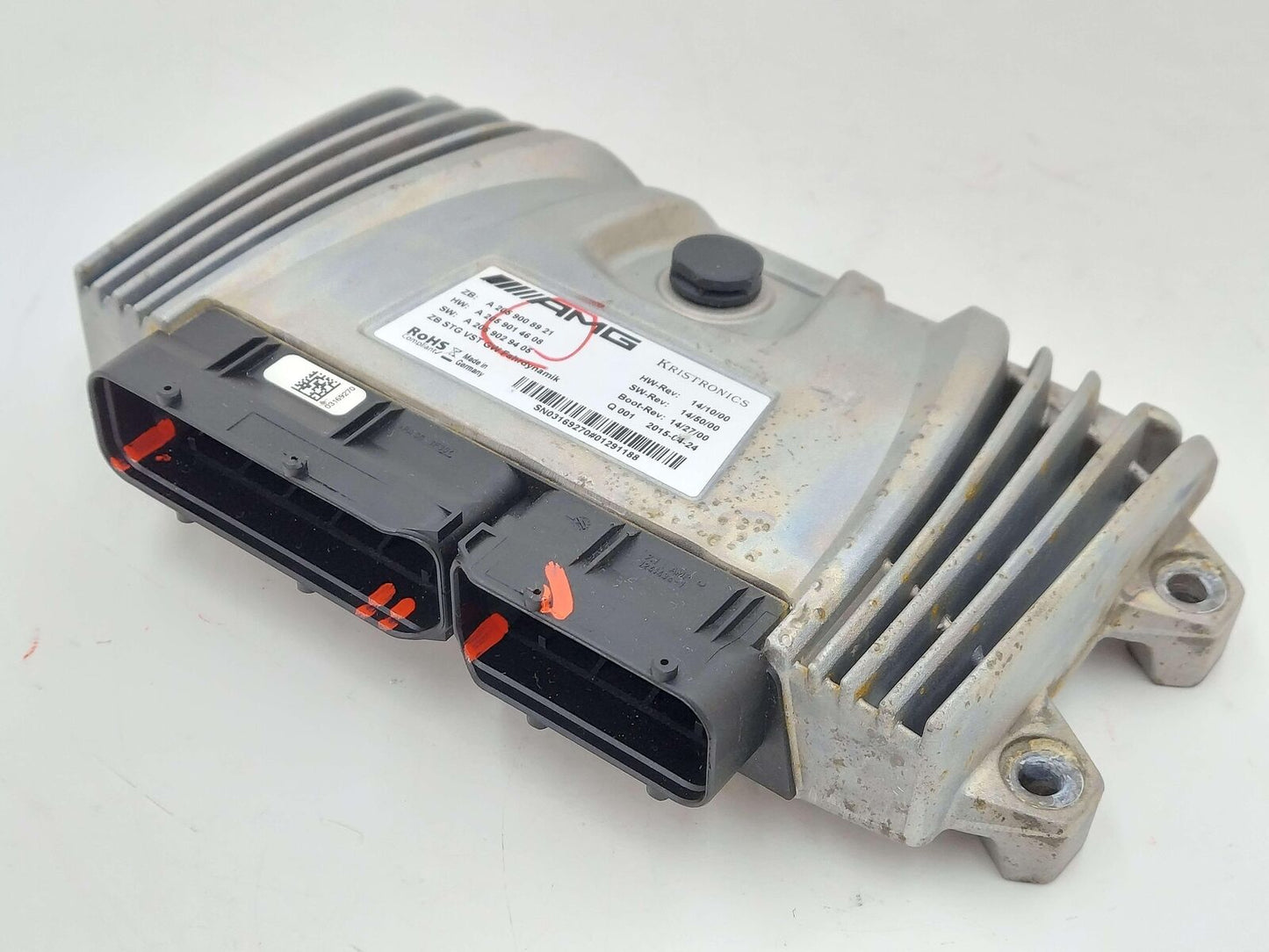 15-21 MERCEDES C63S AMG W205 SEDAN DYNAMIC SUSPENSION CONTROL MODULE A2059008921