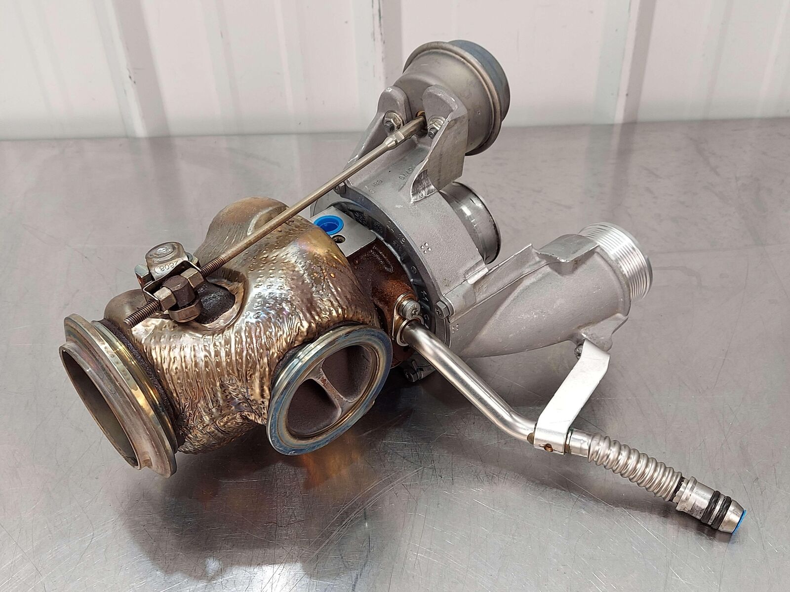 18-20 Mercedes E63s AMG W213 RH Right Turbo Turbocharger A1770900280 43K KMS