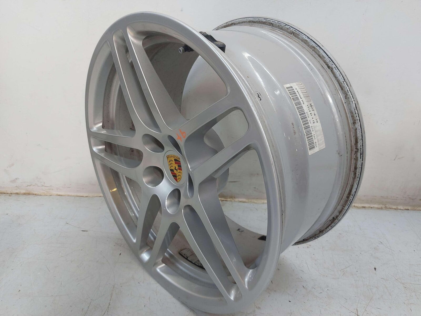 15-21 PORSCHE MACAN 95B S WHEEL RIM 9X18 5 DOUBLE SPOKE ALLOY *NOTE