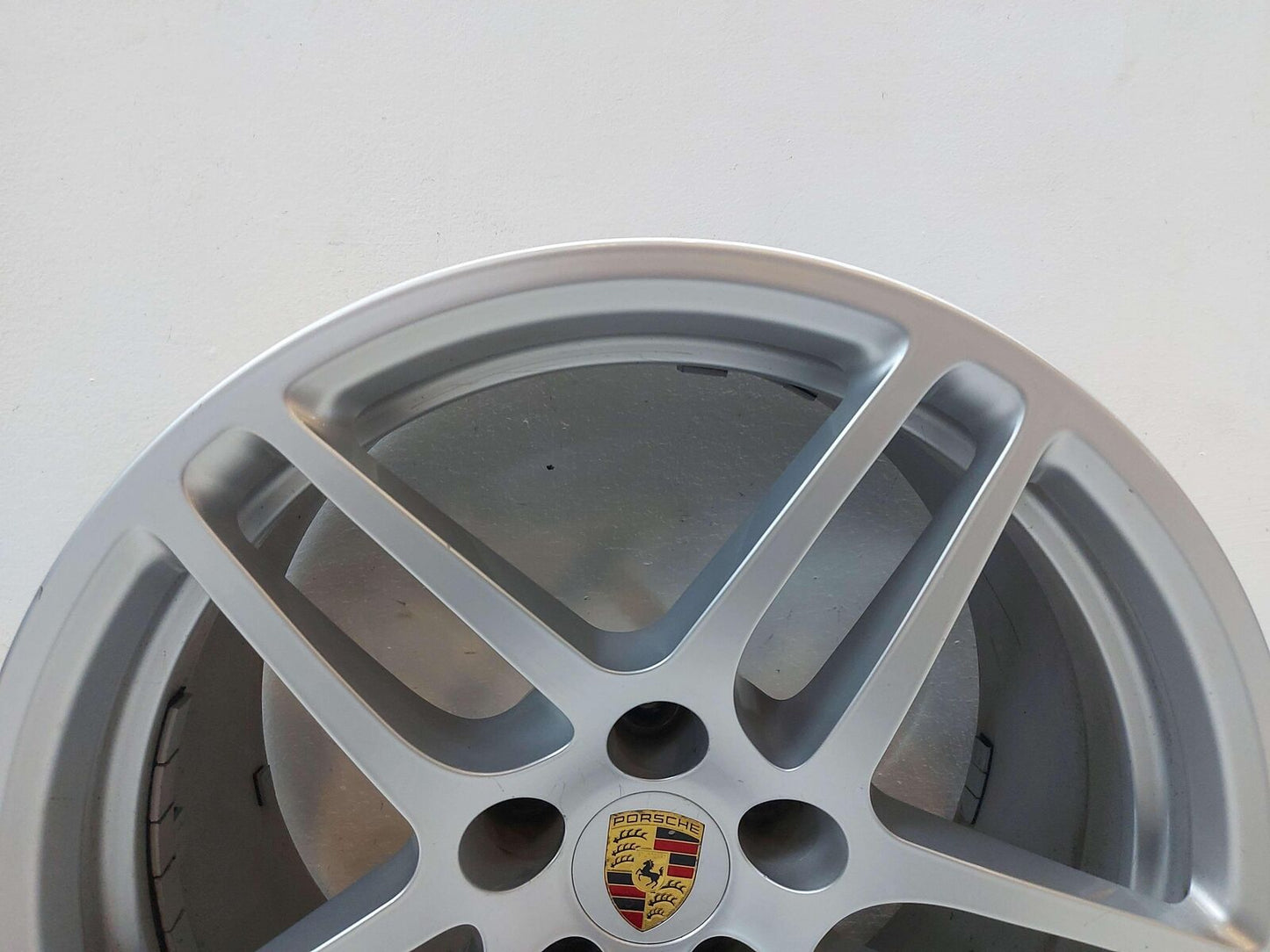 15-21 PORSCHE MACAN 95B S WHEEL RIM 18X9 5 DOUBLE SPOKE ALLOY *NOTE