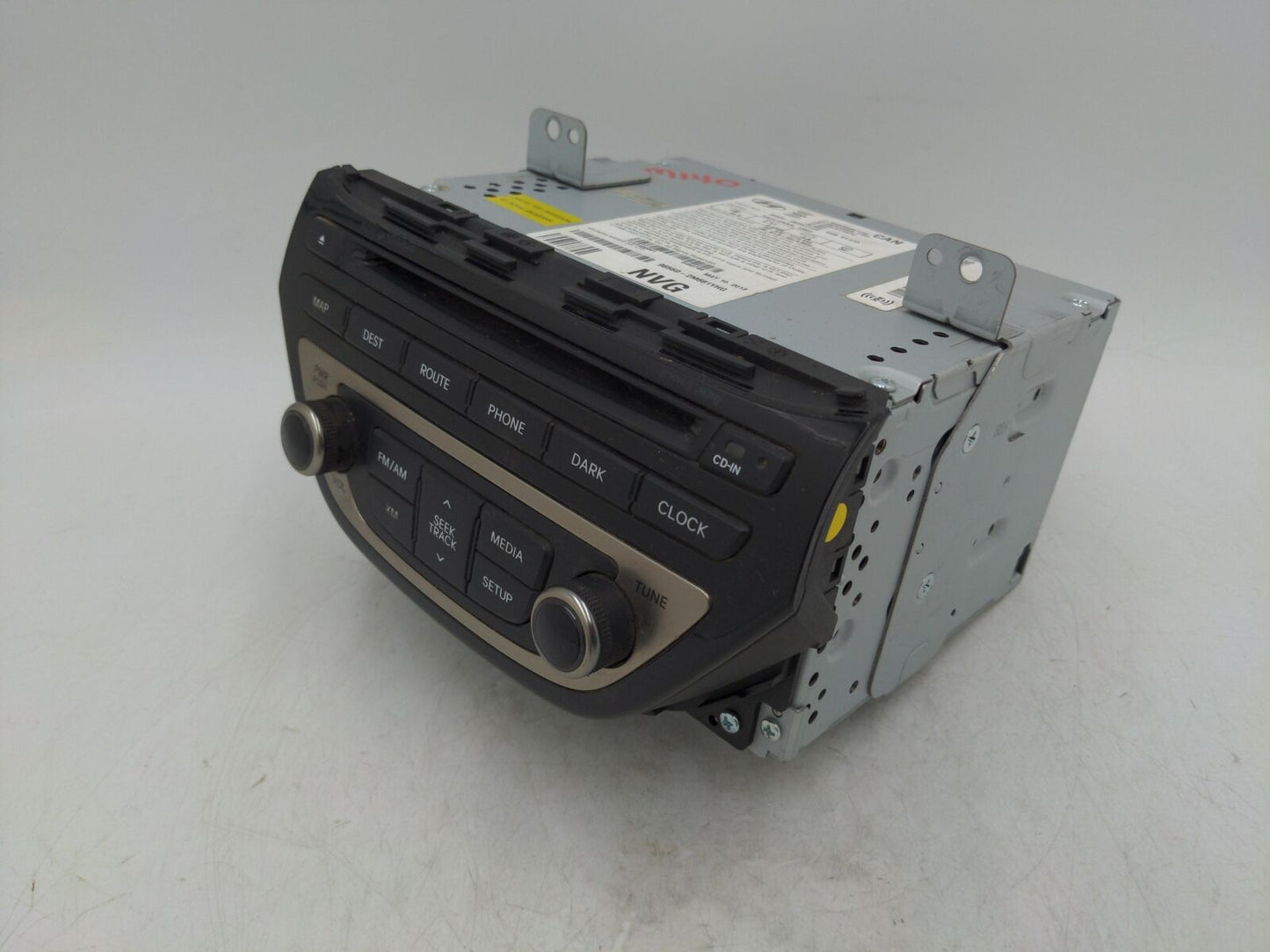 13 HYUNDAI GENESIS 965602M661YHG Radio Receiver Head Unit 120K KM'S