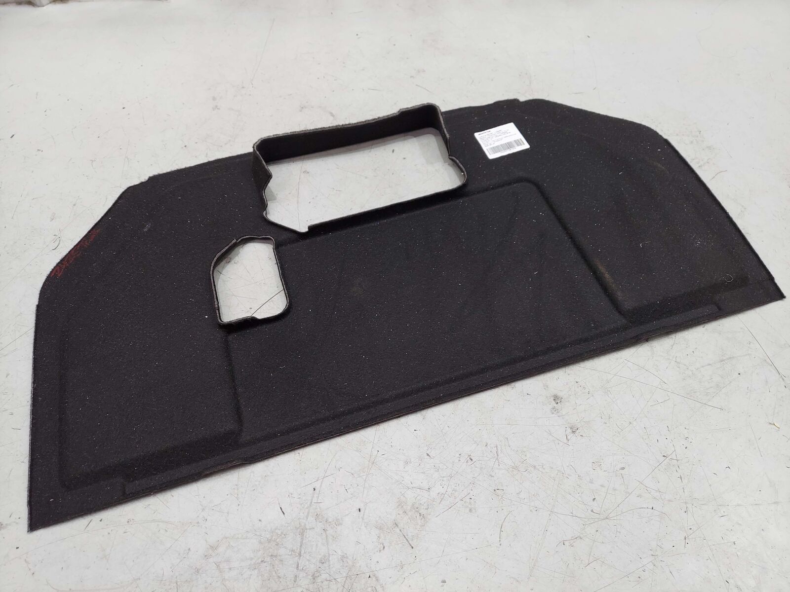 2022 MERCEDES AMG SL63 R232 LOAD COMPARTMENT WELL FLOOR CARGO COVER BLACK *NOTE