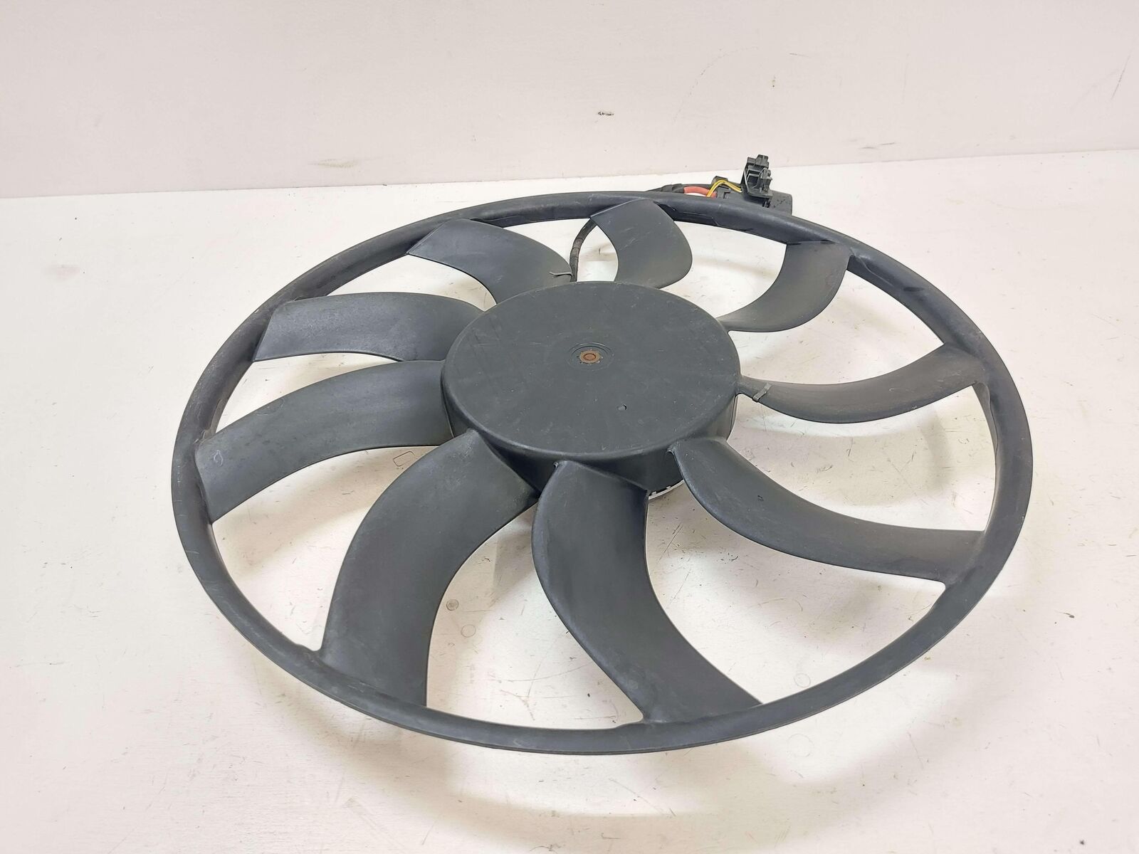 11-18 PORSCHE CAYENNE ELECTRIC RADIATOR COOLING FAN W/ MOTOR 4.8L 7P5121203