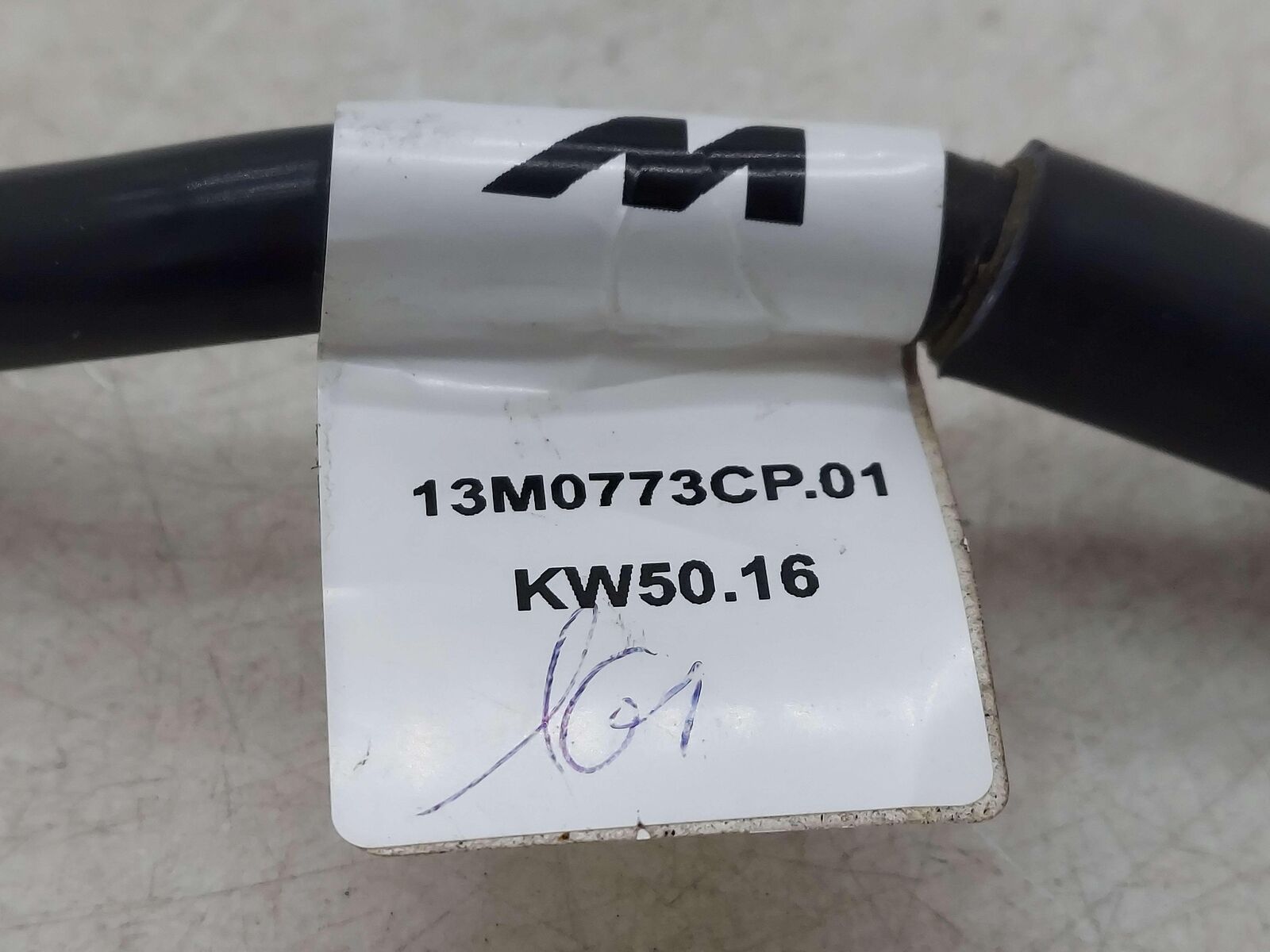 2017 MCLAREN 570S BATTERY CABLE NEGATIVE 13M0773CP