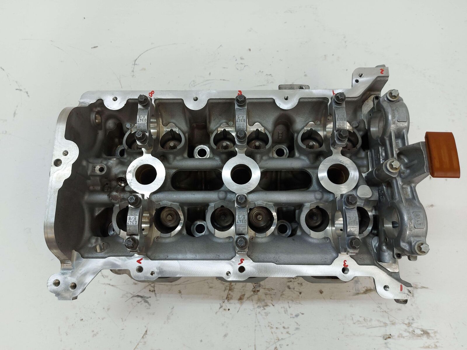 15-18 PORSCHE CAYENNE GTS 958 3.6L MCX.ZA LEFT ENGINE MOTOR CYLINDER HEAD