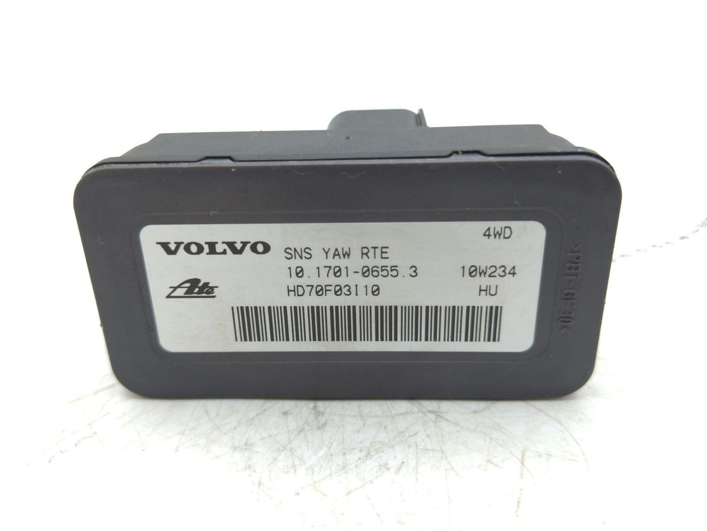 2011 Volvo 70 Series Yaw Rate Sensor 10.1701-0655.3 Hd70F03I10 10W234 135K KMS