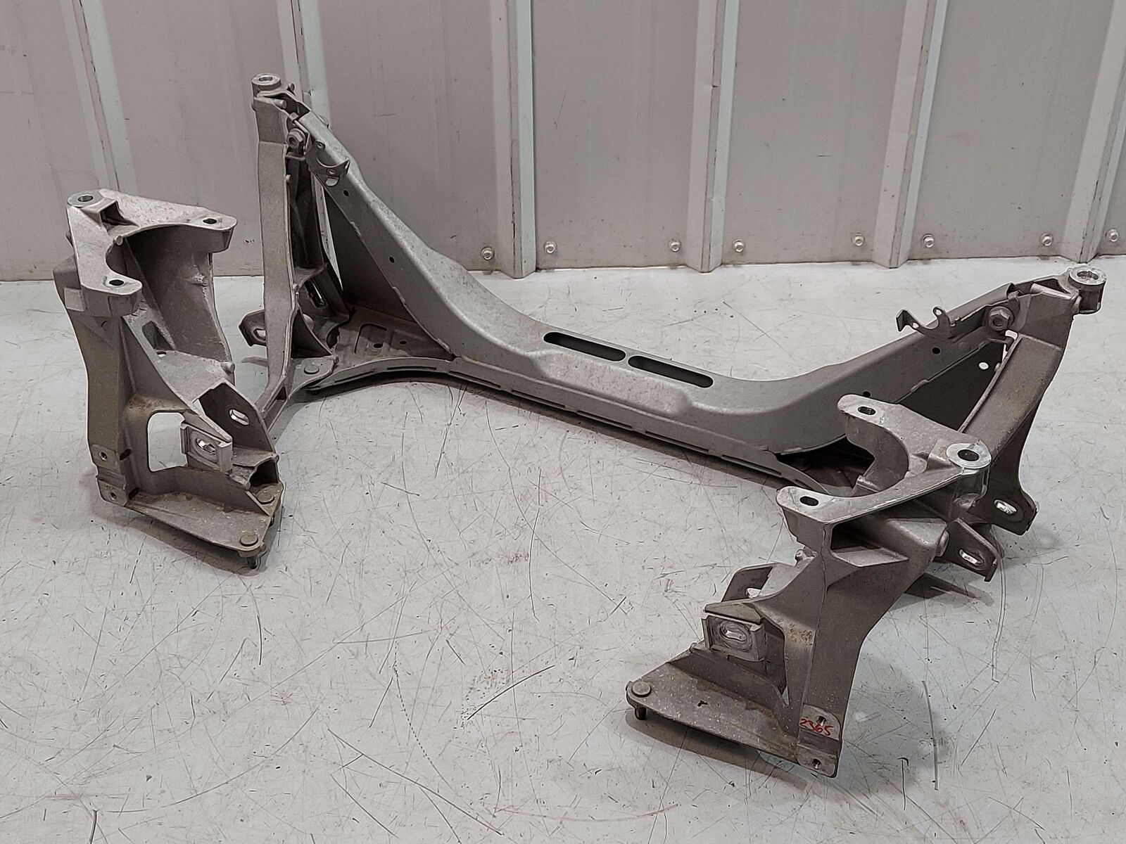 16 PORSCHE CAYMAN GT4 981 REAR SUB FRAME CROSSMEMBER CRADLE W/ SIDE END SECTIONS