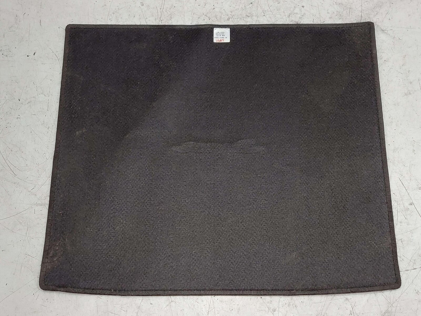 2021 TOYOTA GR SUPRA REAR CARGO TRUNK FLOOR MAT CARPET BLACK PT919-C1200-20