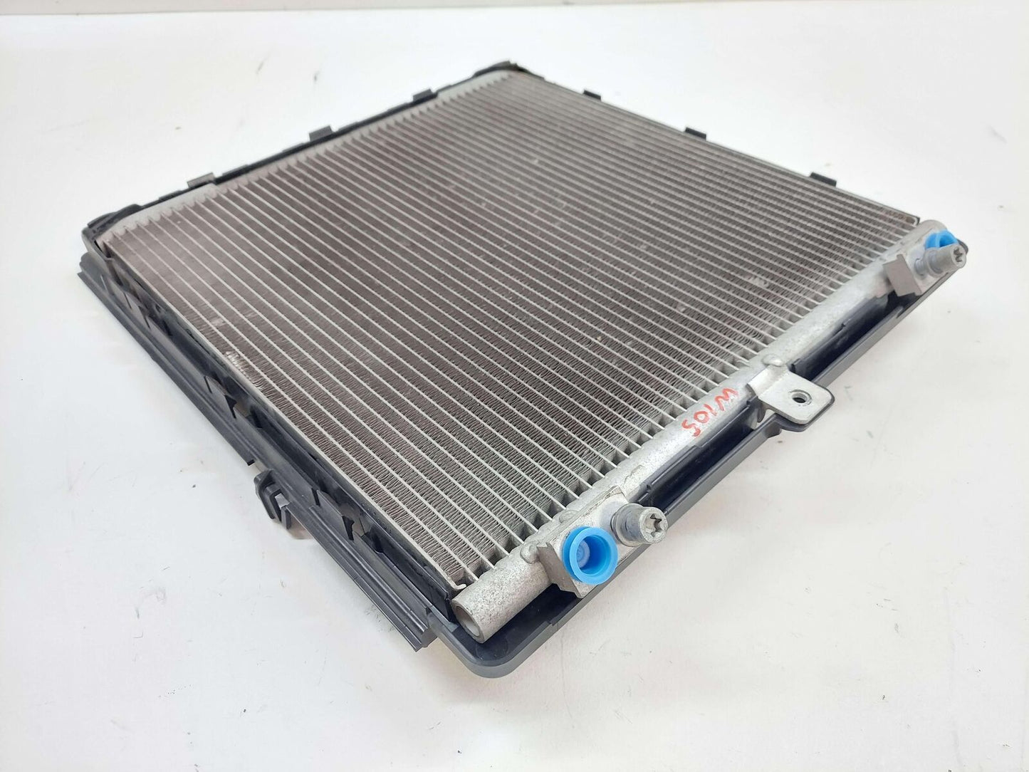 17-19 PORSCHE CAYMAN 718 RIGHT A/C AIR CONDITIONING CONDENSER W/ FRAME 9P1820411